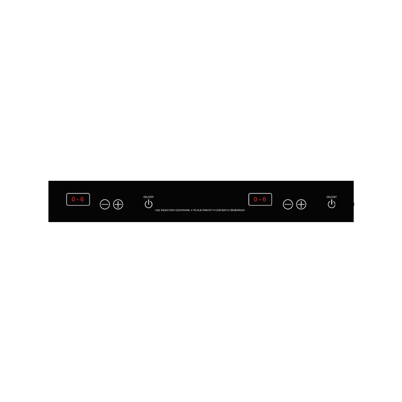 21 inch Portable 2-Burner Induction Cooktop LIGHT with ALUMINUM HANDLE 110V PIC200N, product image 5 of 12