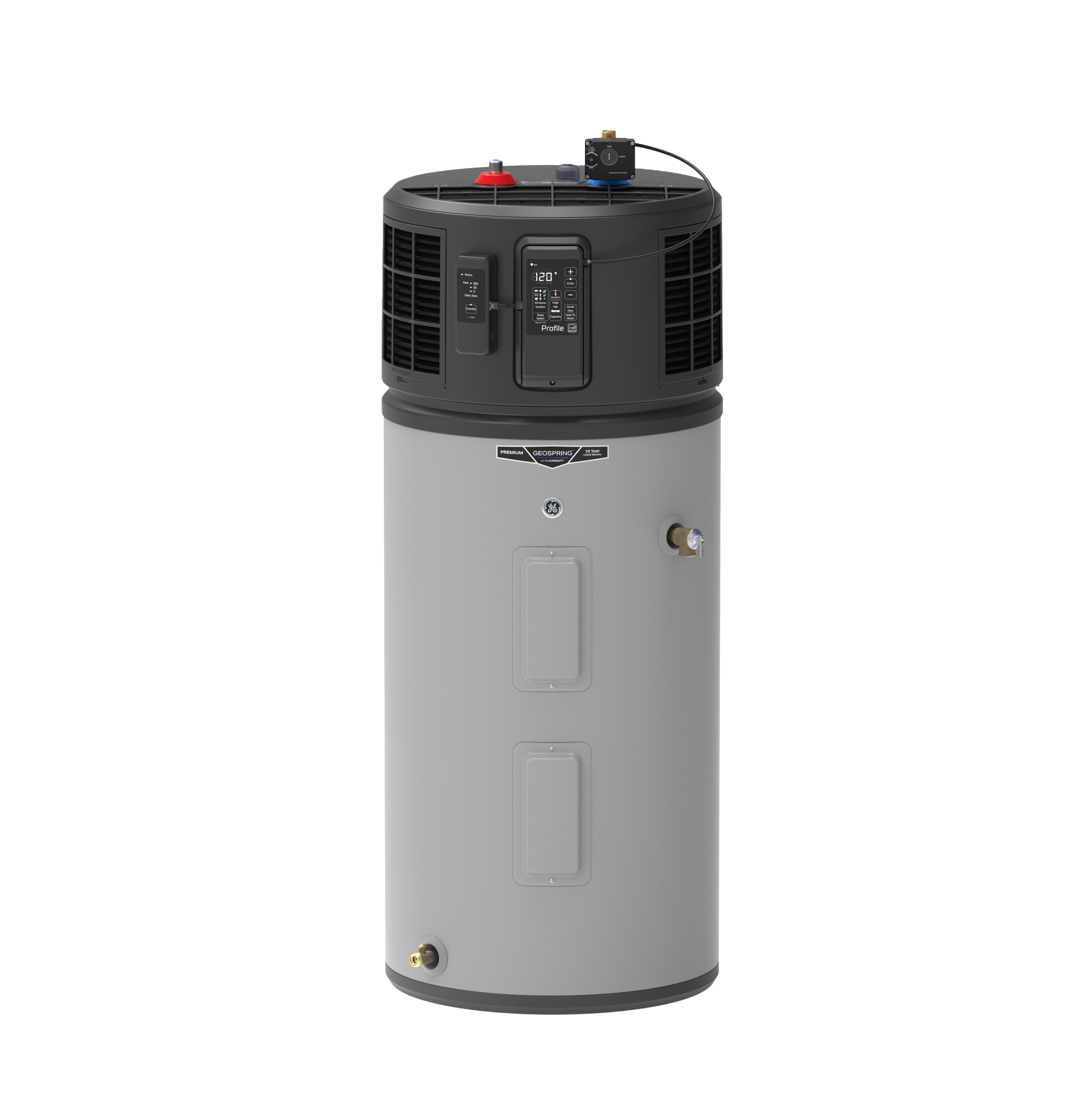 GE Profile GEOSPRING Smart Hybrid Heat Pump Water Heater 40-gallon - 120V - FlexCapacity - Canada Only PJ40S10FPY