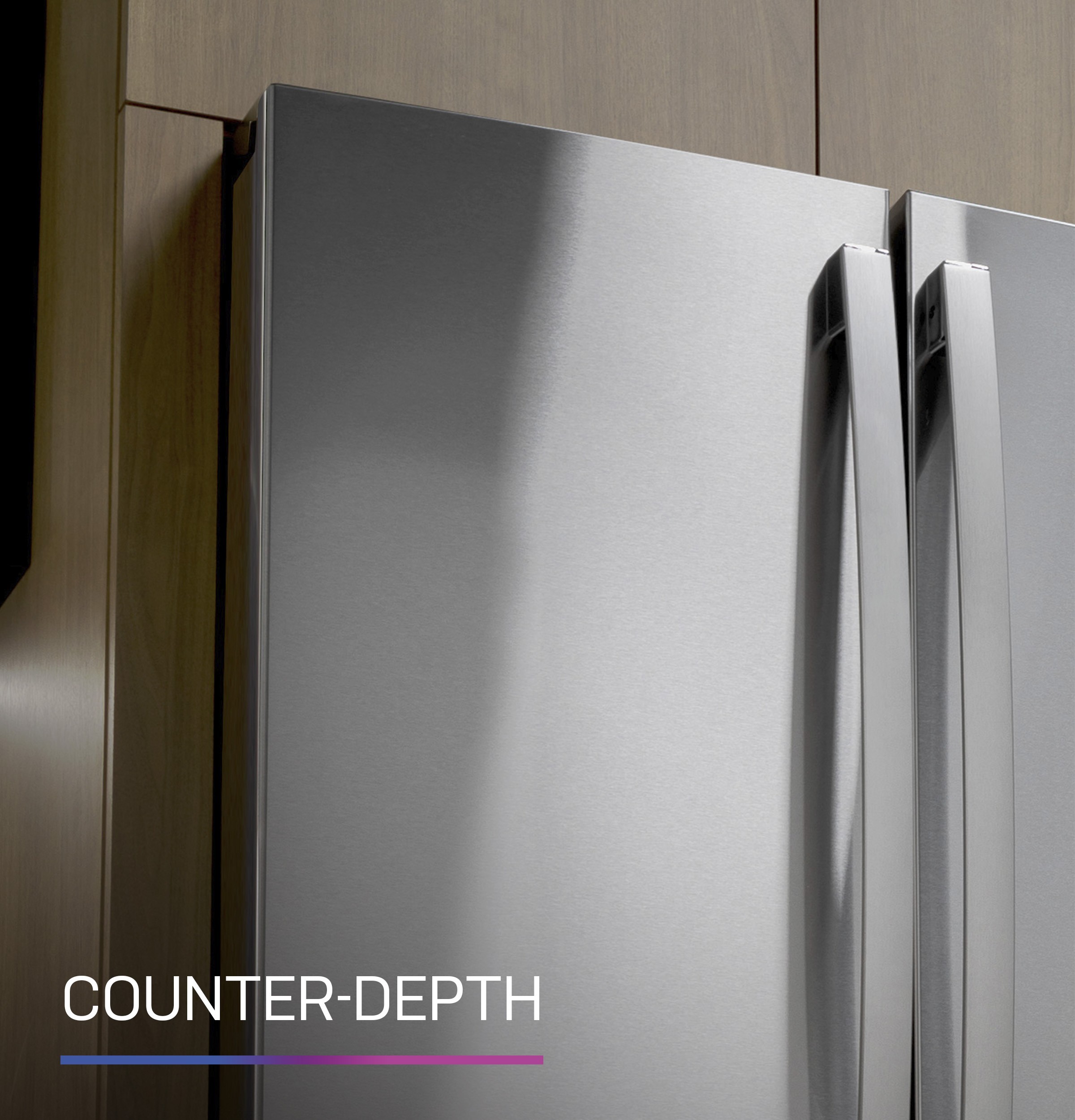 23.2 Cu. Ft. Smart Counter-Depth Fingerprint Resistant 4-Door French-Door Refrigerator view 5