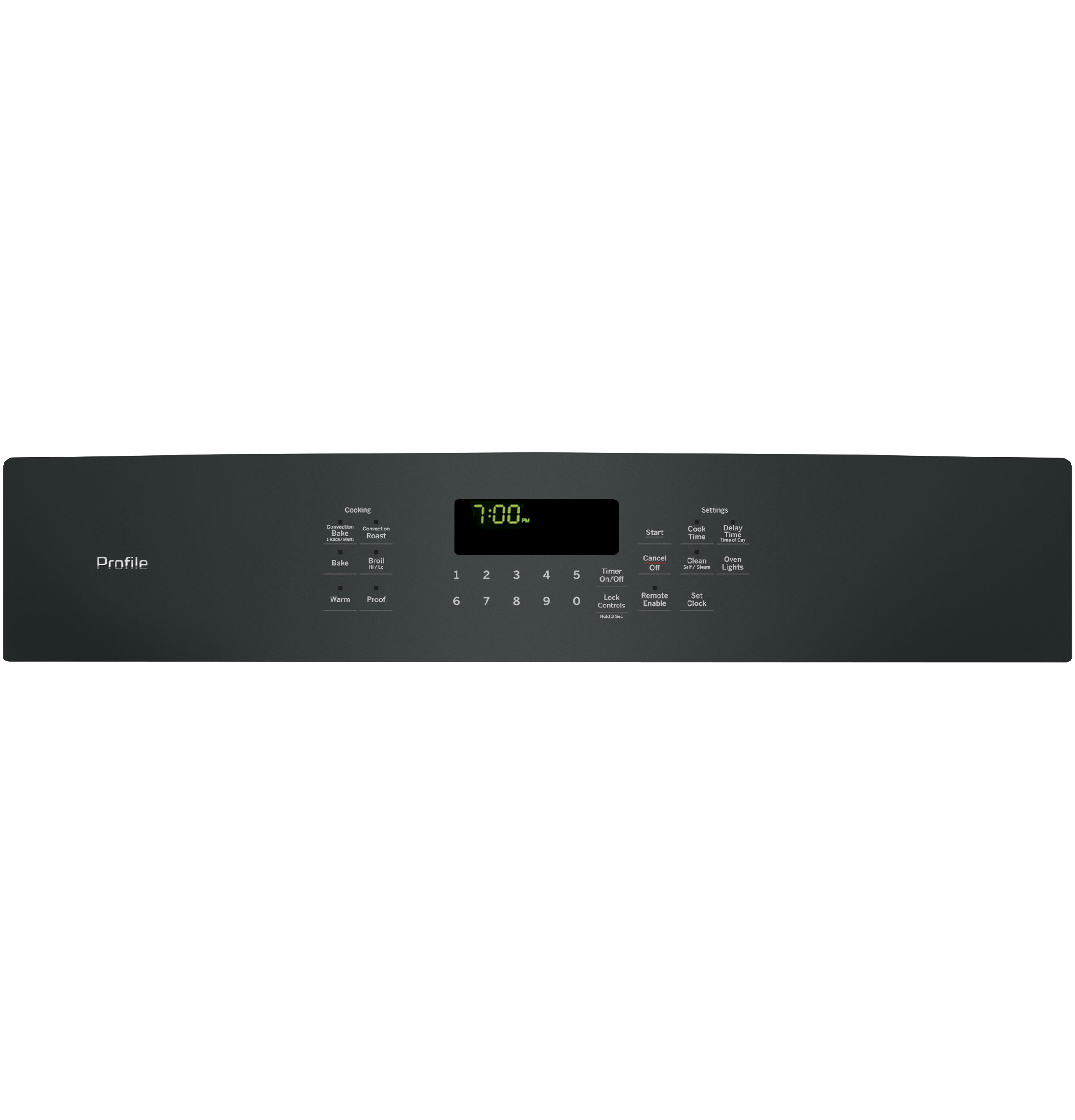 Series 27" Built-In Single Convection Wall Oven PK7000DFBB