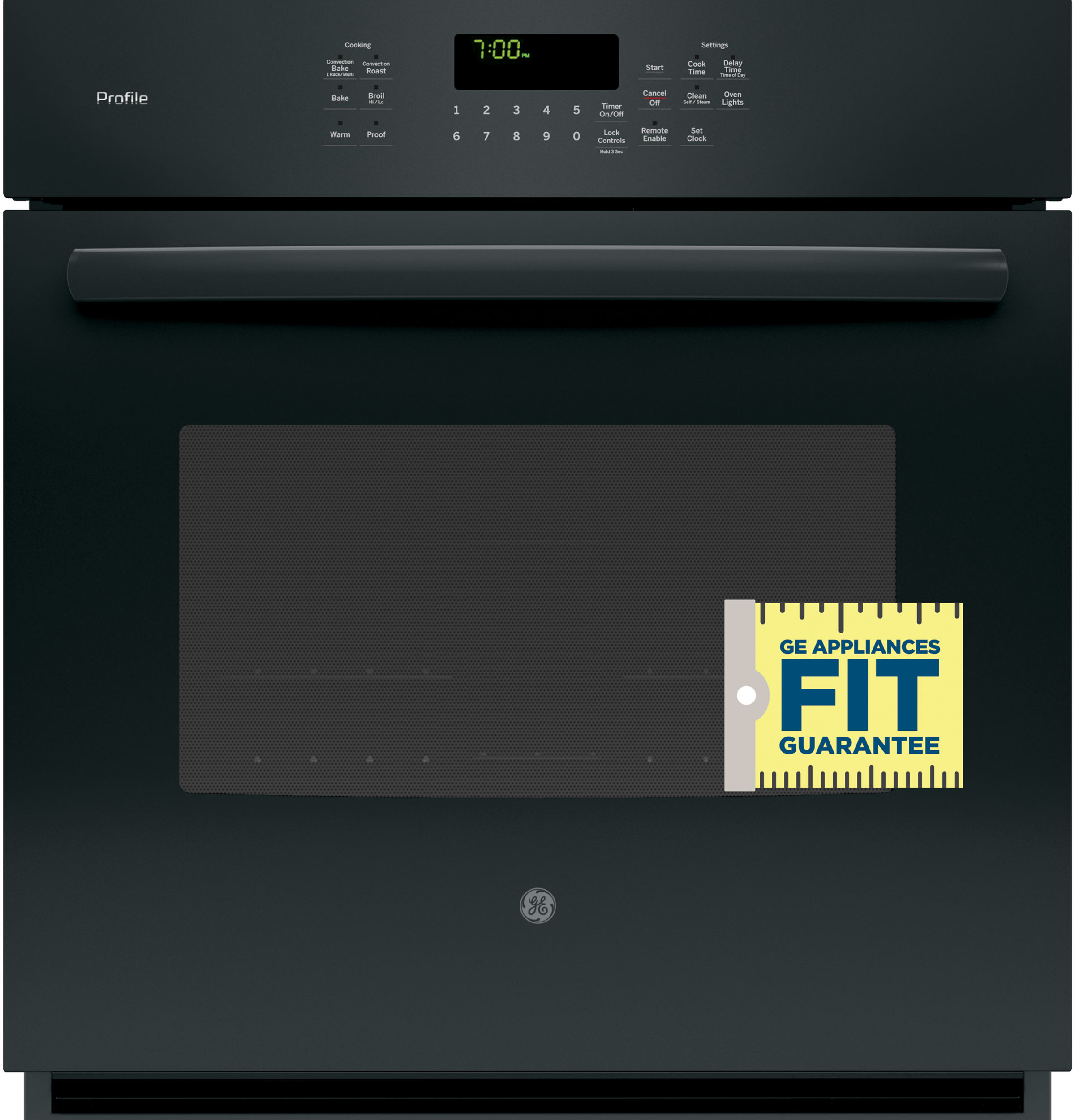 Series 27" Built-In Single Convection Wall Oven PK7000DFBB