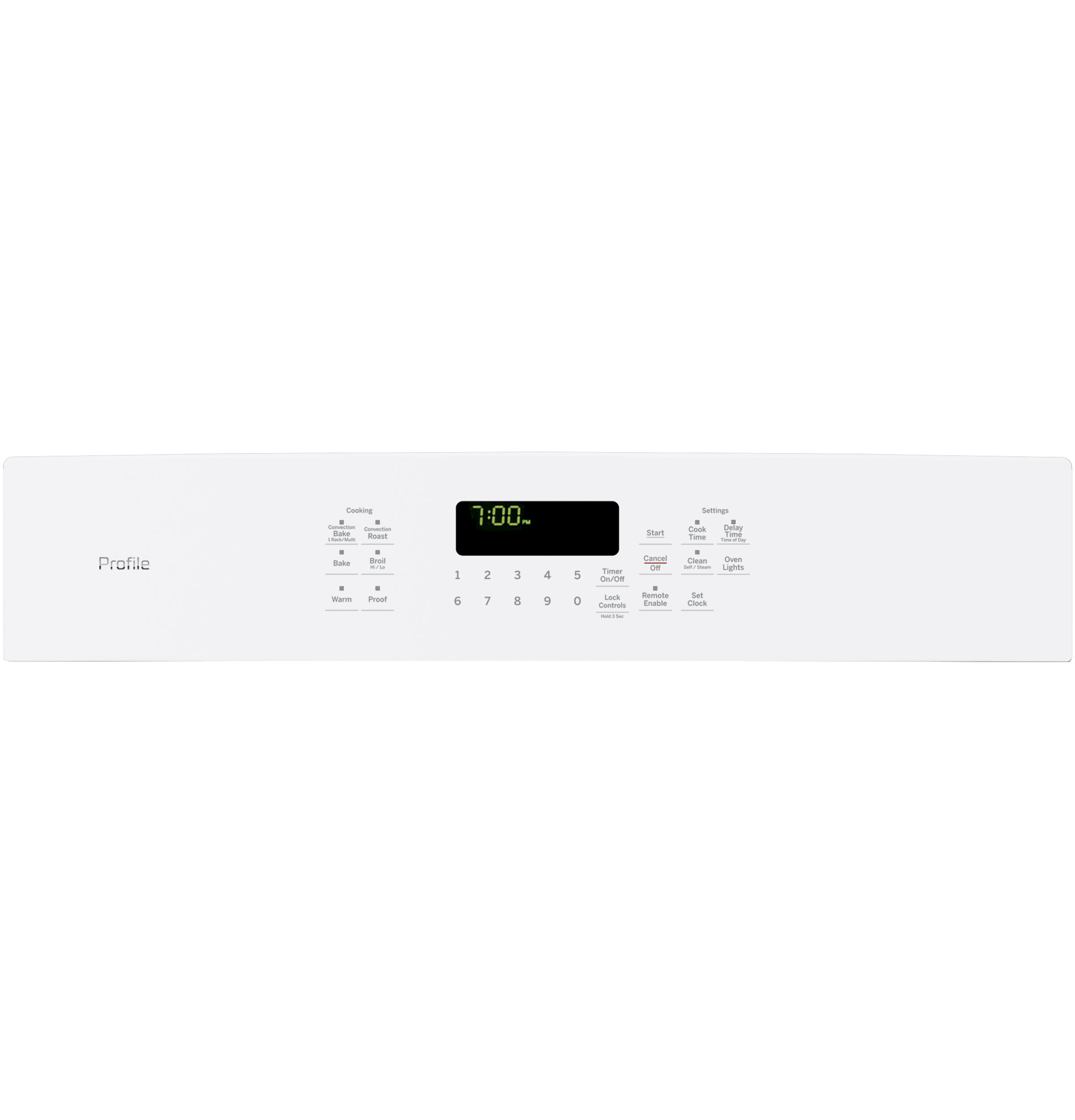 Series 27" Built-In Single Convection Wall Oven PK7000DFWW