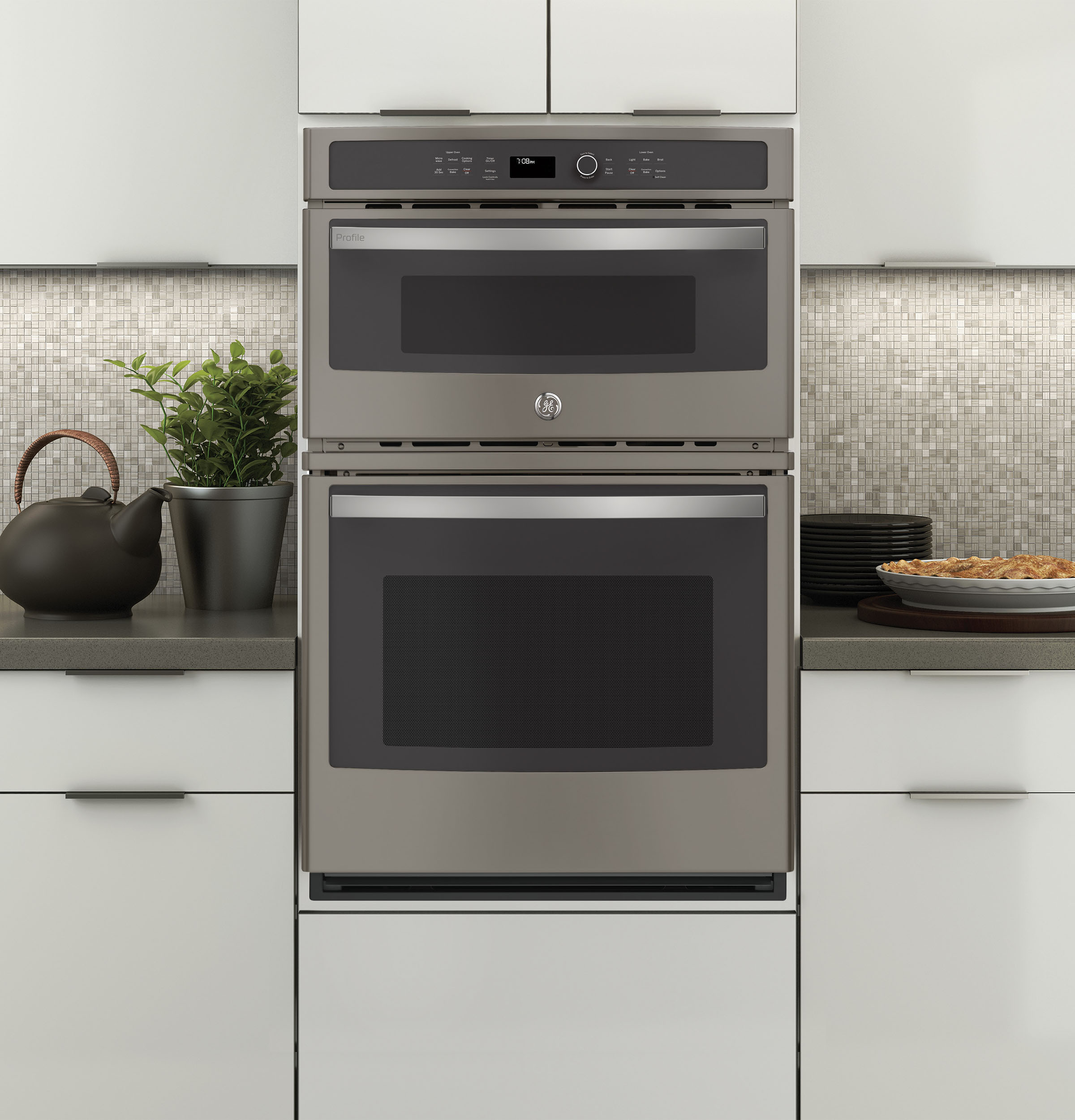 27" Built-In Combination Convection Microwave/Convection Wall Oven PK7800EKES