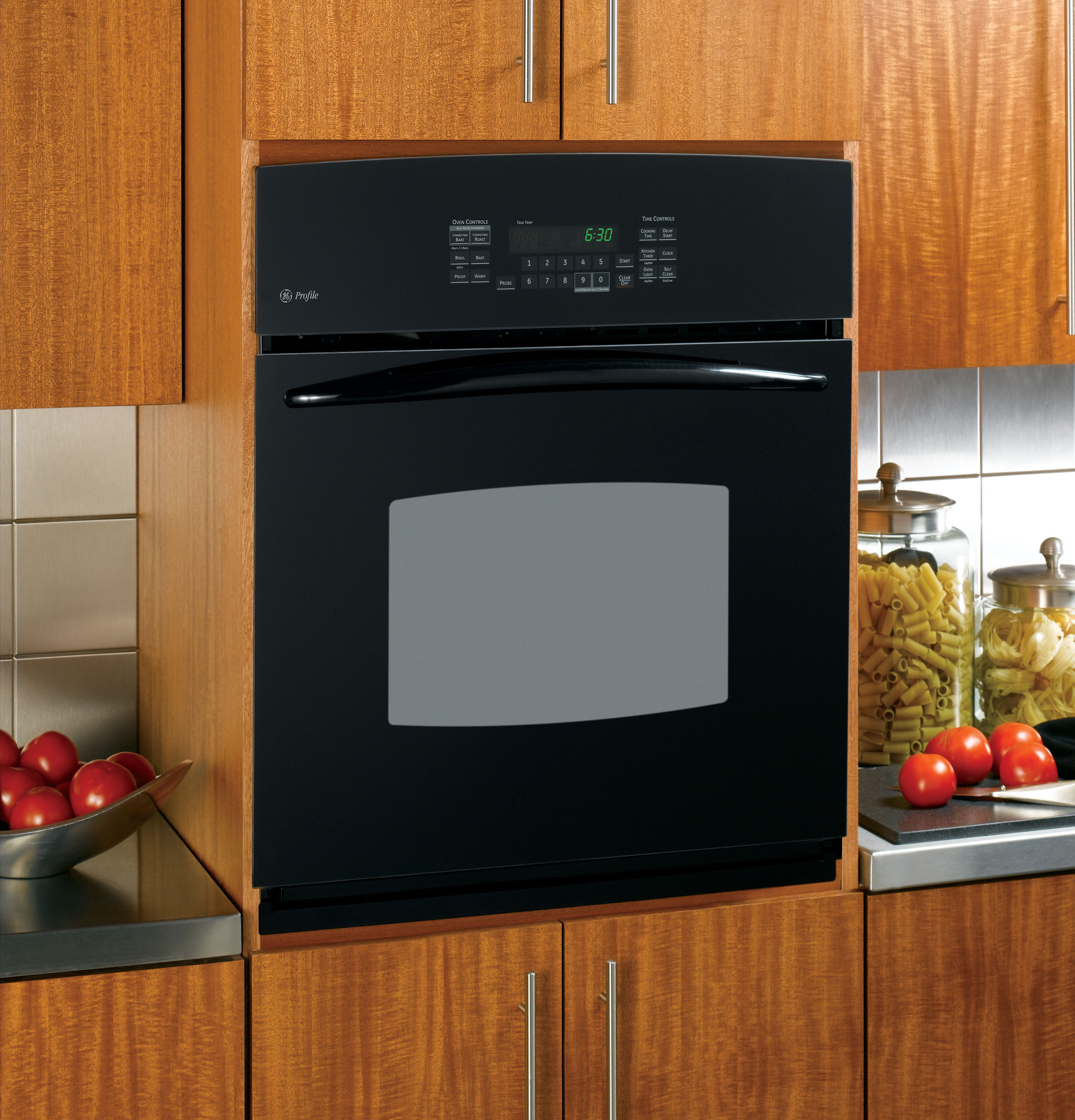 27" Built-In Single Convection Wall Oven PK916DRBB