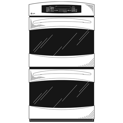 27" Built-In Convection/Thermal Wall Oven PK956SMSS