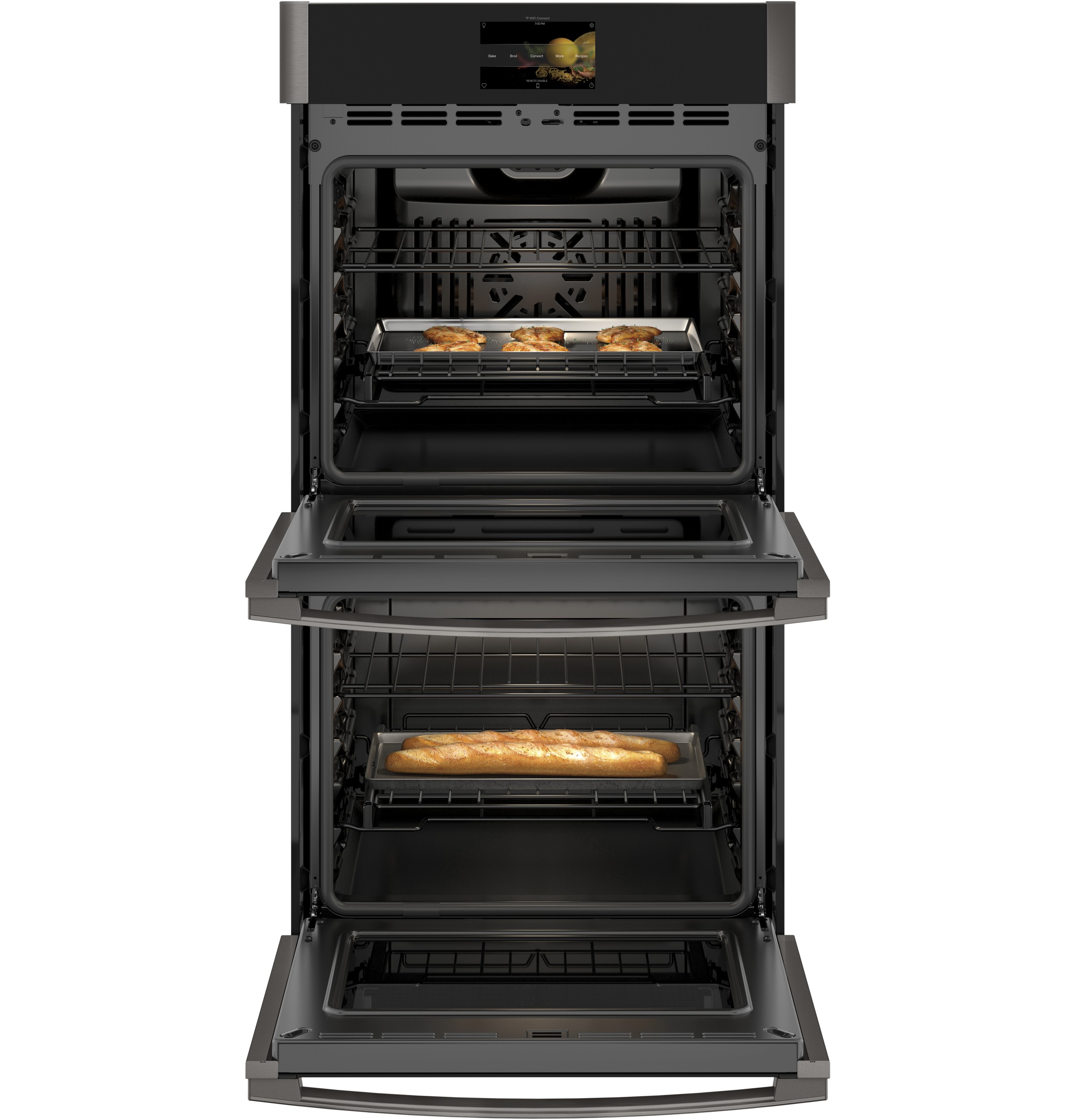 27" Smart Built-In Convection Double Wall Oven PKD7000BNTS