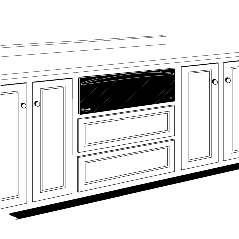 27" Warming Drawer PKD915BMBB