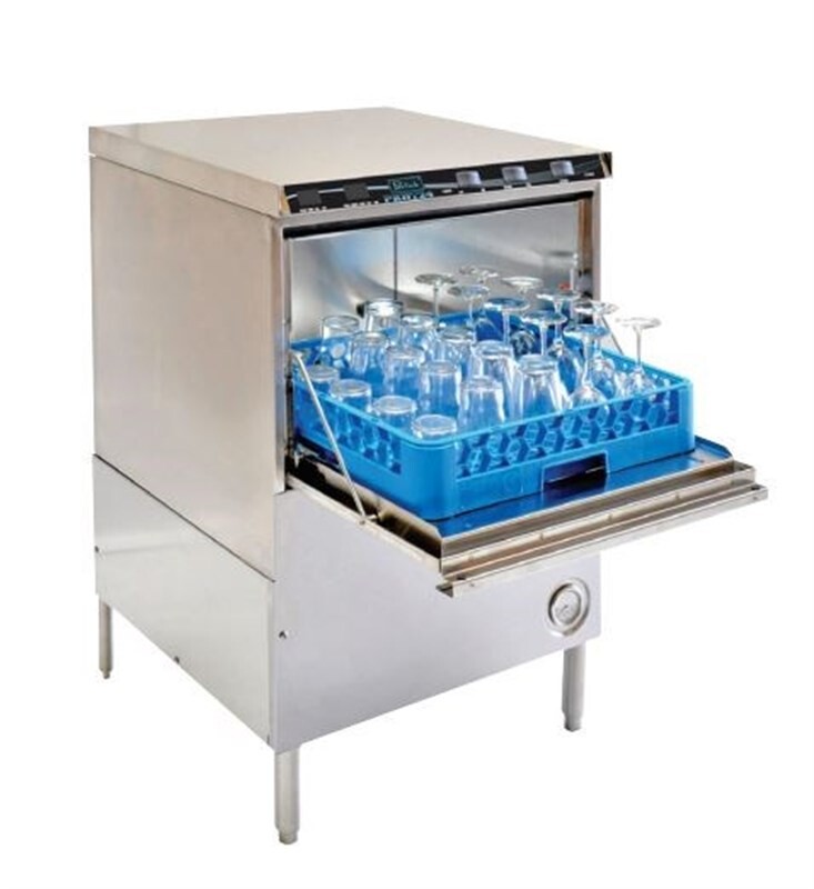 Model PKHT24 High-Temperature Glasswasher sanitizes glasses with heat for sparkling clean glassware with no chemical taste or residue - perfect for serving wine in the most pristine glasses. 