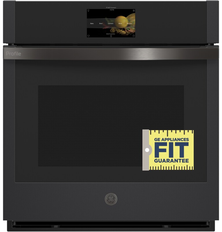 GE Profile 27" Smart Built-In Convection Single Wall Oven Black Slate PKS7000FNDS Picture 1