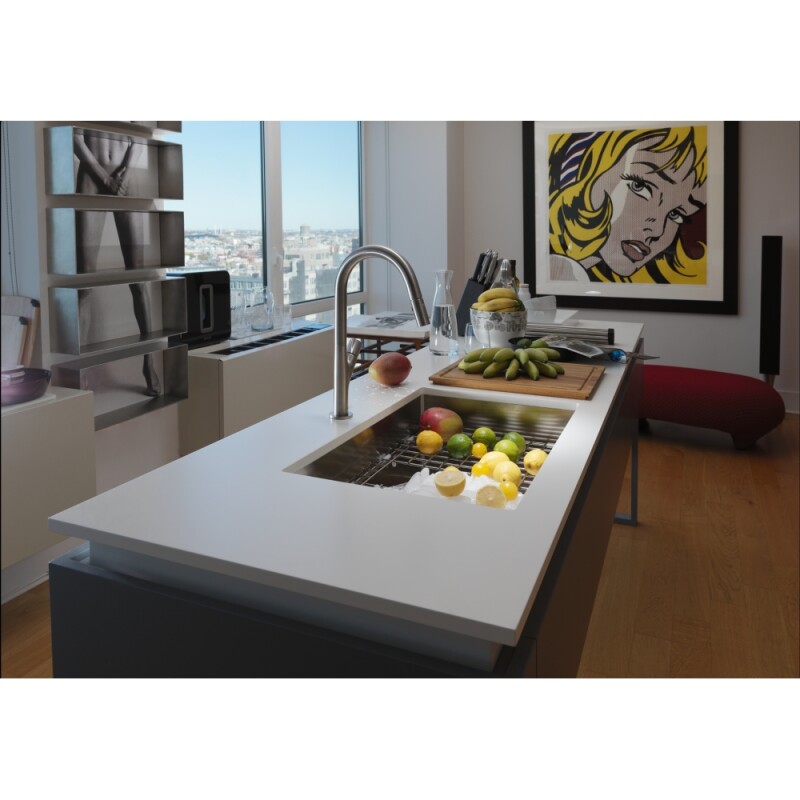 Peak Undermount Sink view 7