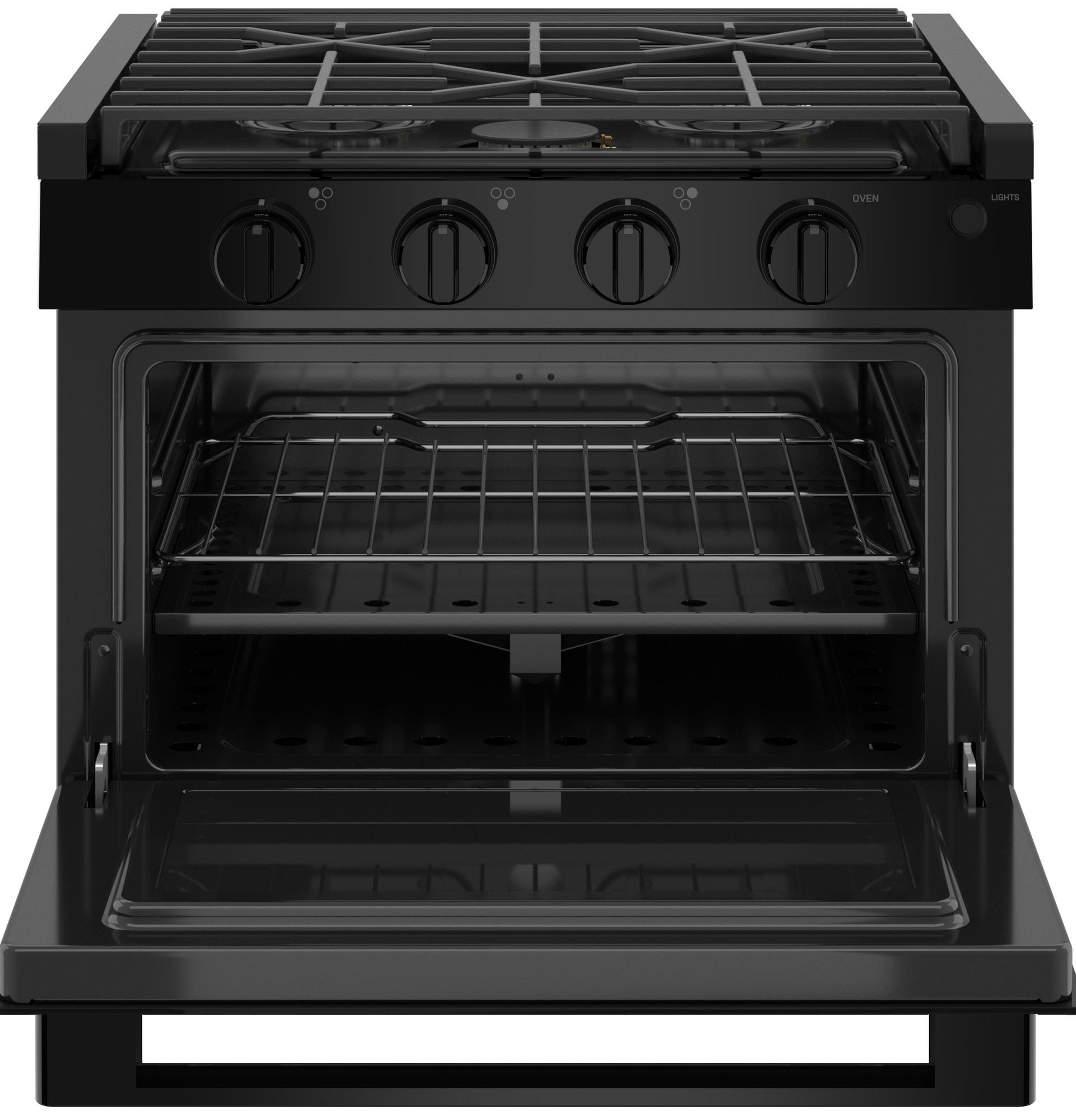 17” Drop-In Electric Ignition RV Range PLD617DWBB, product image 2 of 2