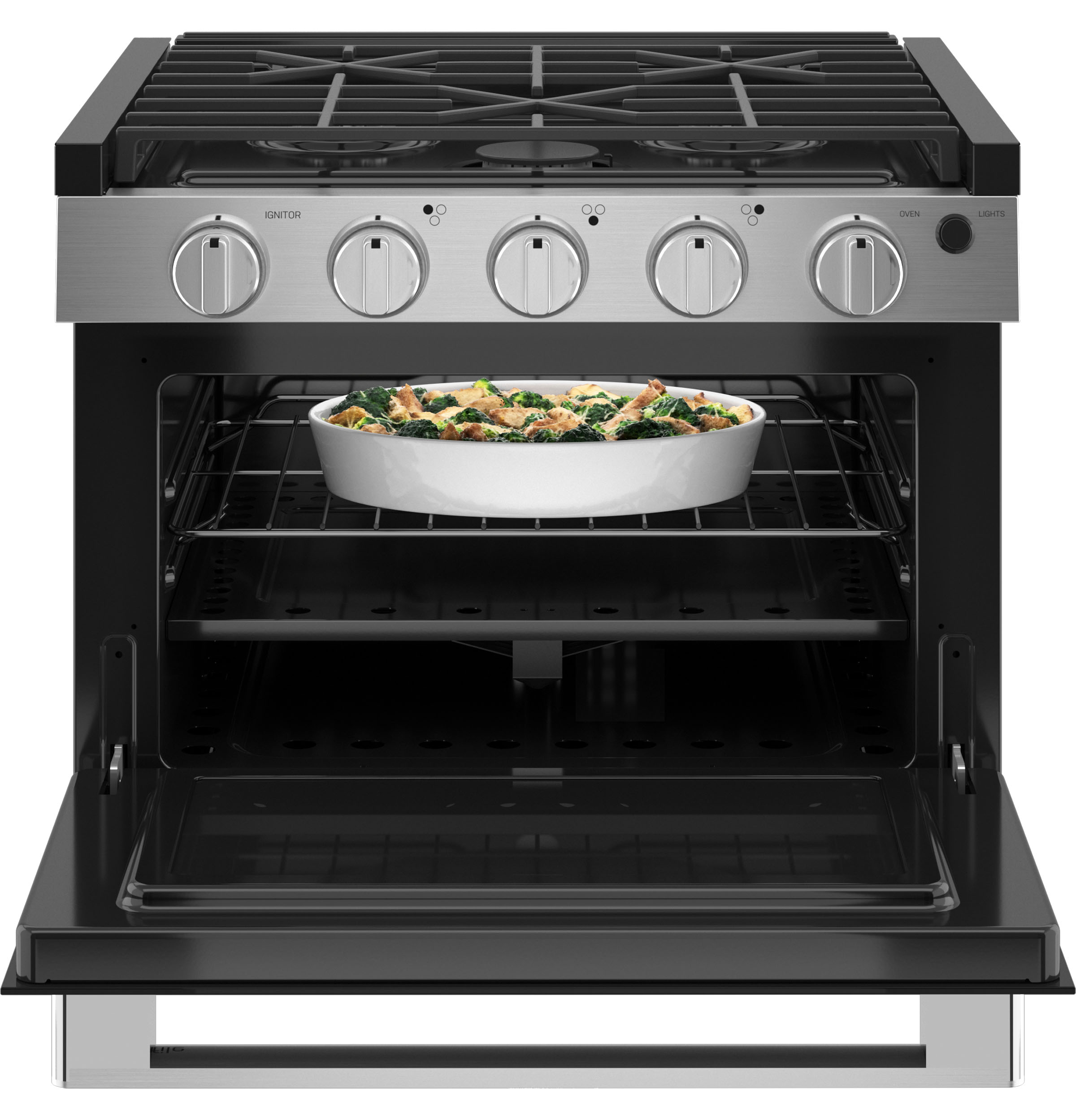 17" Drop-In RV Gas Range PLD617RTSS, product image 3 of 18