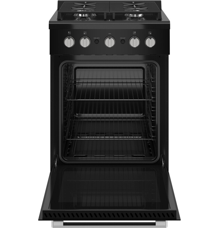24" Free-Standing RV Gas Range PLS624ETSB, product image 2 of 2