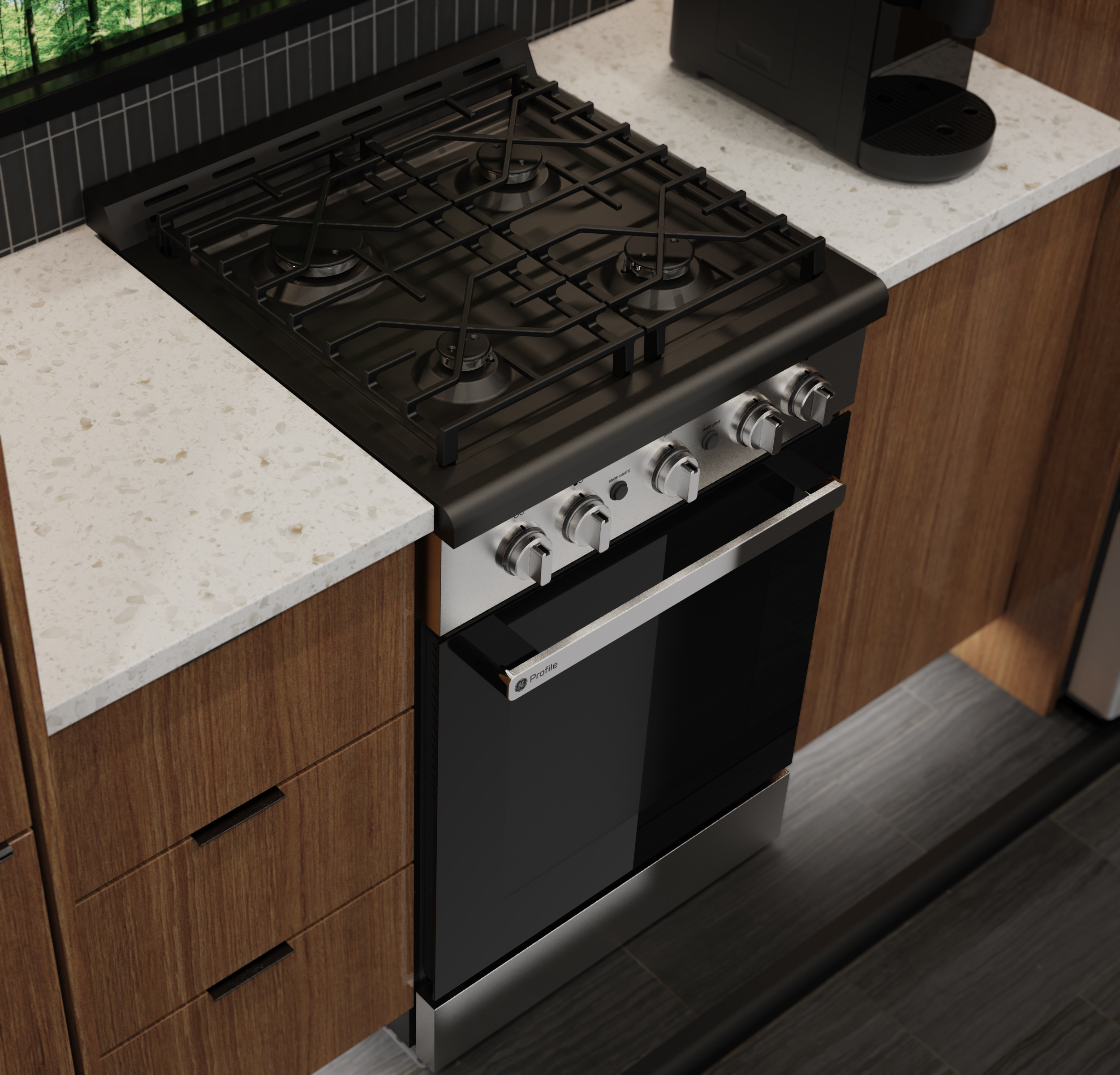 24" Free-Standing RV Gas Range PLS624RTSS, product image 18 of 21