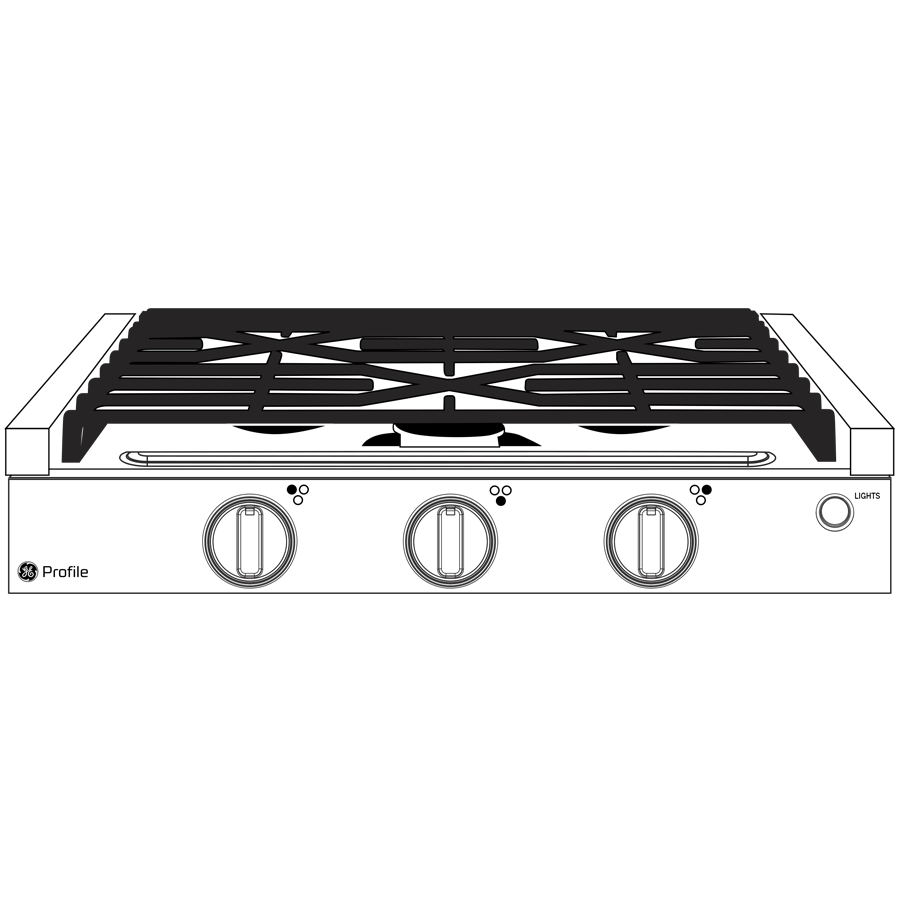 21" Rangetop PLU621RTSS