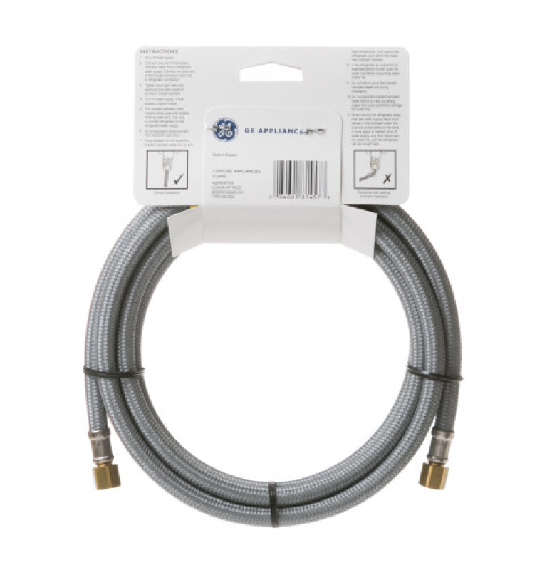 8’ Universal Braided Water Line For Icemaker And/or Dispenser PM08X10008