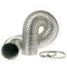 Flexible Aluminum 8' Transition Duct PM08X10085