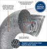 Flexible Aluminum 8' Transition Duct PM08X10085, product image 5 of 11