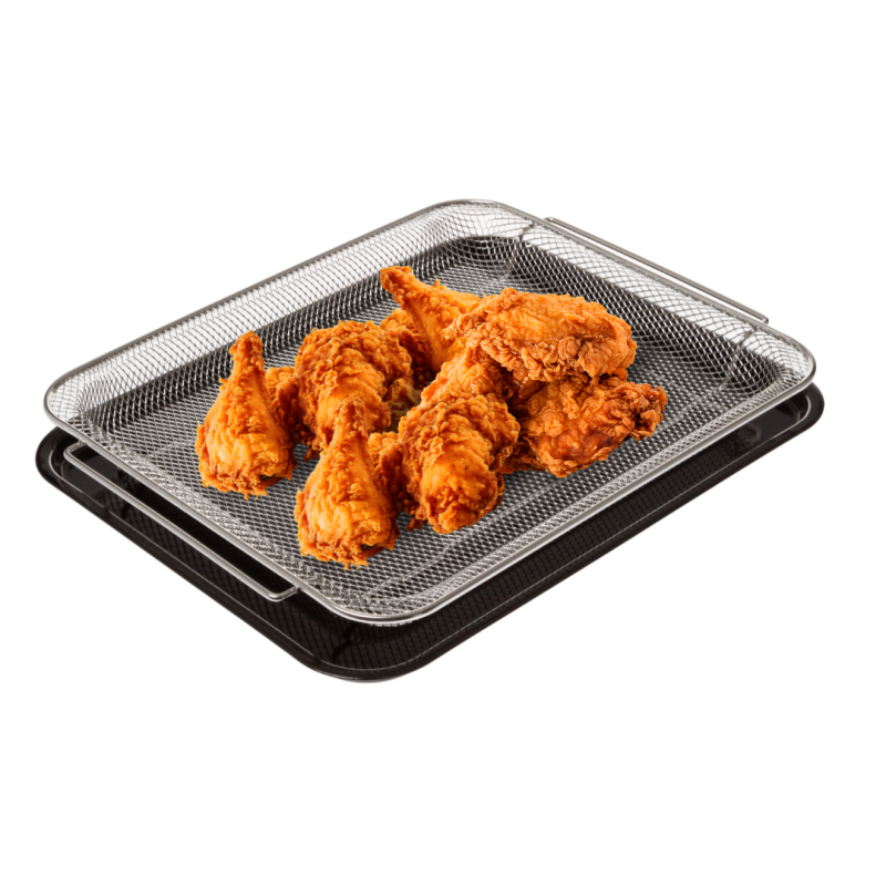 GE Air Fry Basket & Tray Set Stainless Steel PM48X120 Picture 1