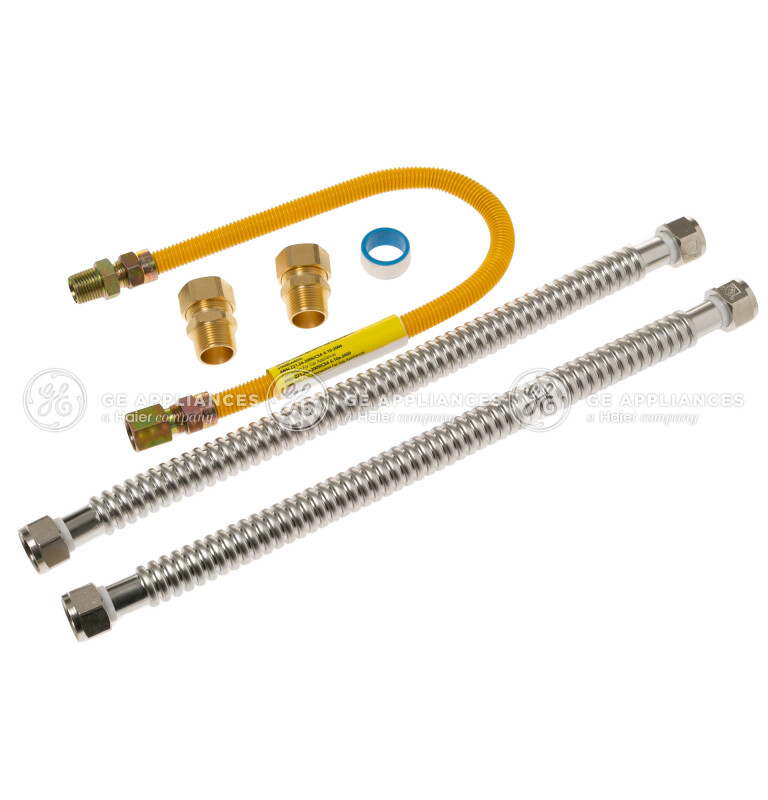 18" Corrugated Gas Wh Connector Kit PM77X202