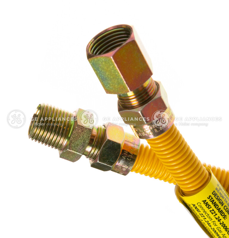 18" Corrugated Gas Wh Connector Kit PM77X202, product image 3 of 4