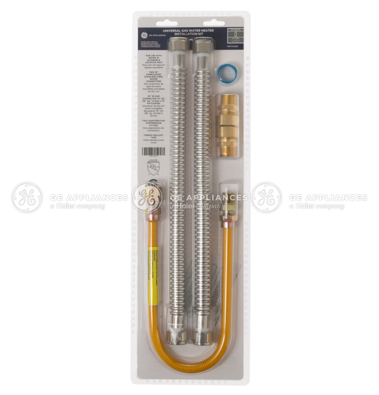 18" Corrugated Gas Wh Connector Kit PM77X202, product image 4 of 4