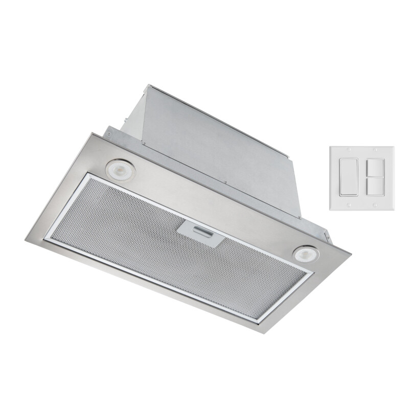 21-Inch ADA Compatible Custom Range Hood Insert, 450 Max Blower CFM PMA400SS