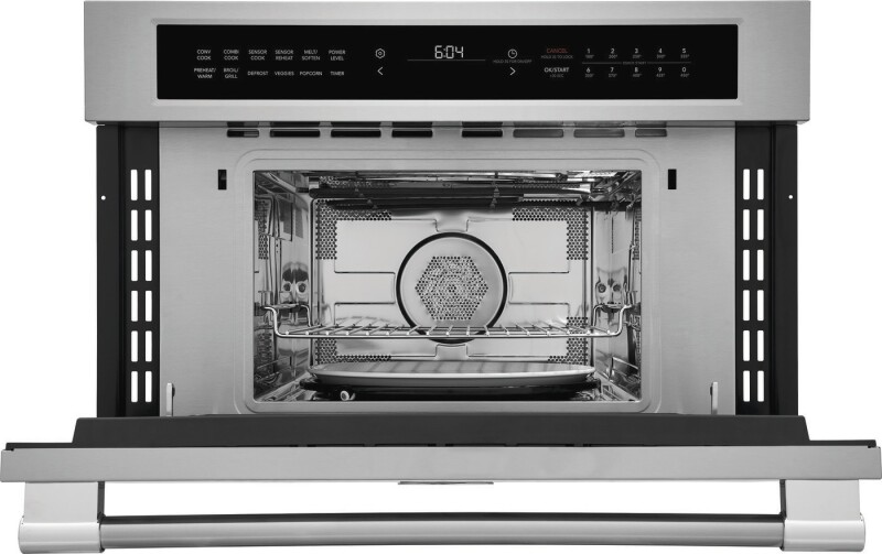 30" Built-In Convection Microwave Oven with Drop-Down Door view 6