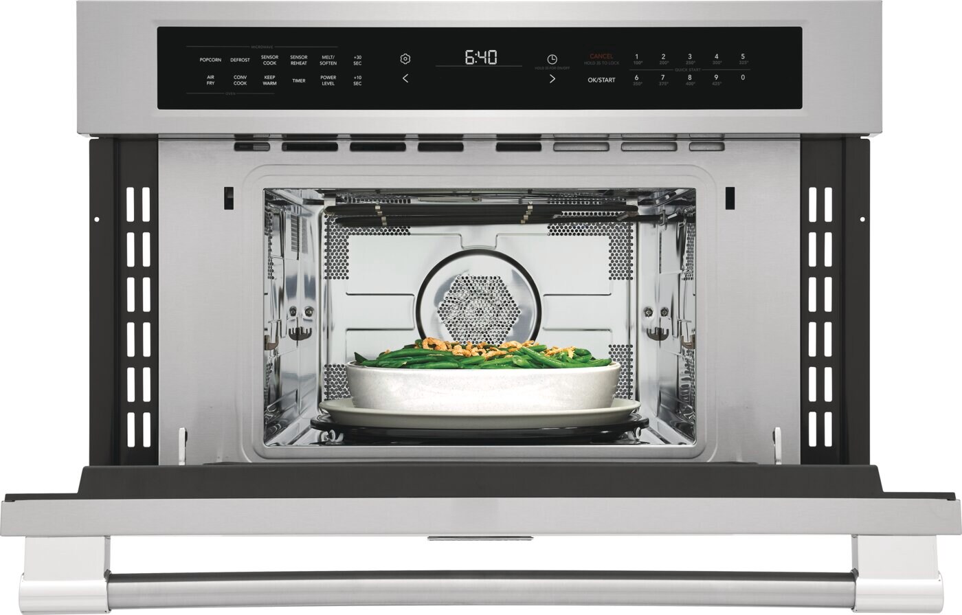 30" Built-In Convection Microwave Oven with Air Fry view 2