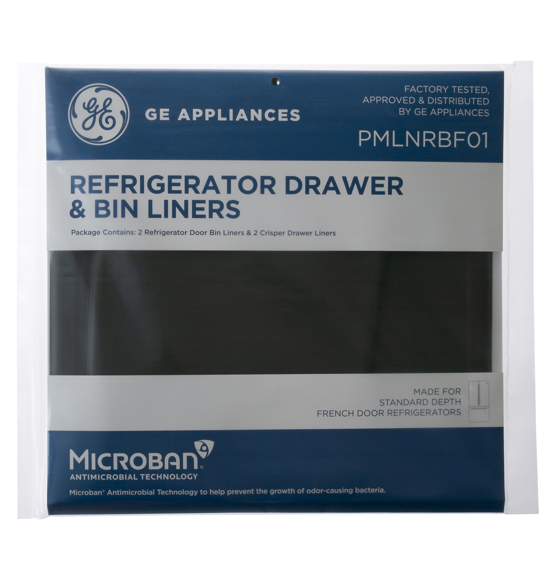 Drawer & Bin Liners with Microban® for Standard Depth Refrigerators PMLNRBF01, product image 12 of 13