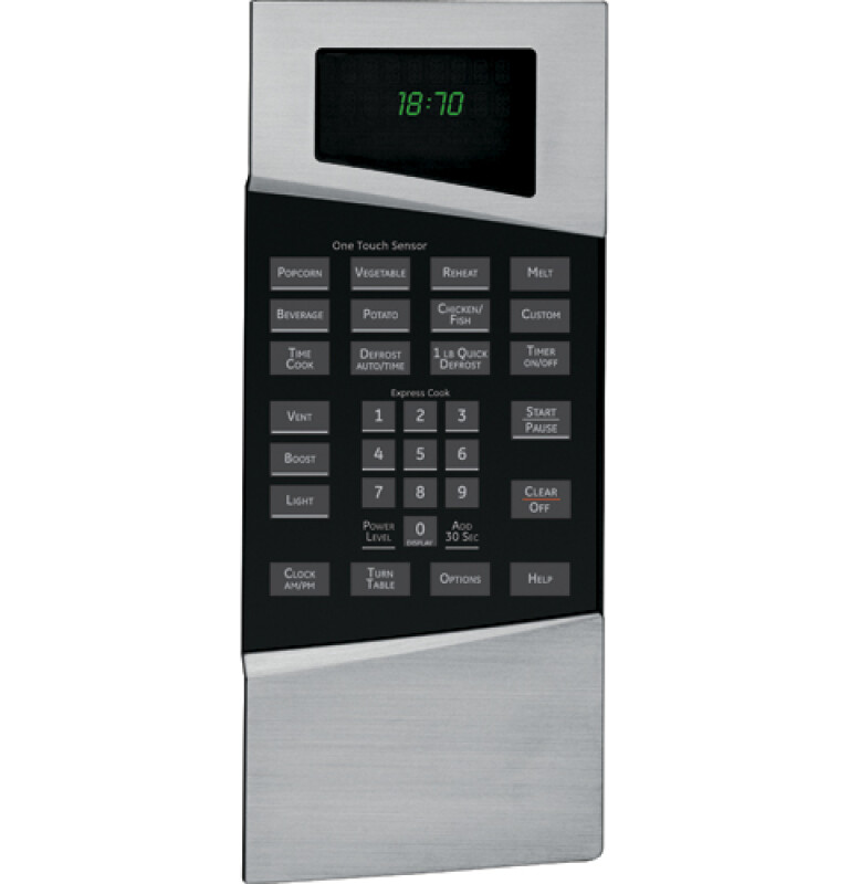 Spacemaker 1.8 Cu. Ft. XL1800 Microwave Oven with Recirculating Venting PNM1871SMSS