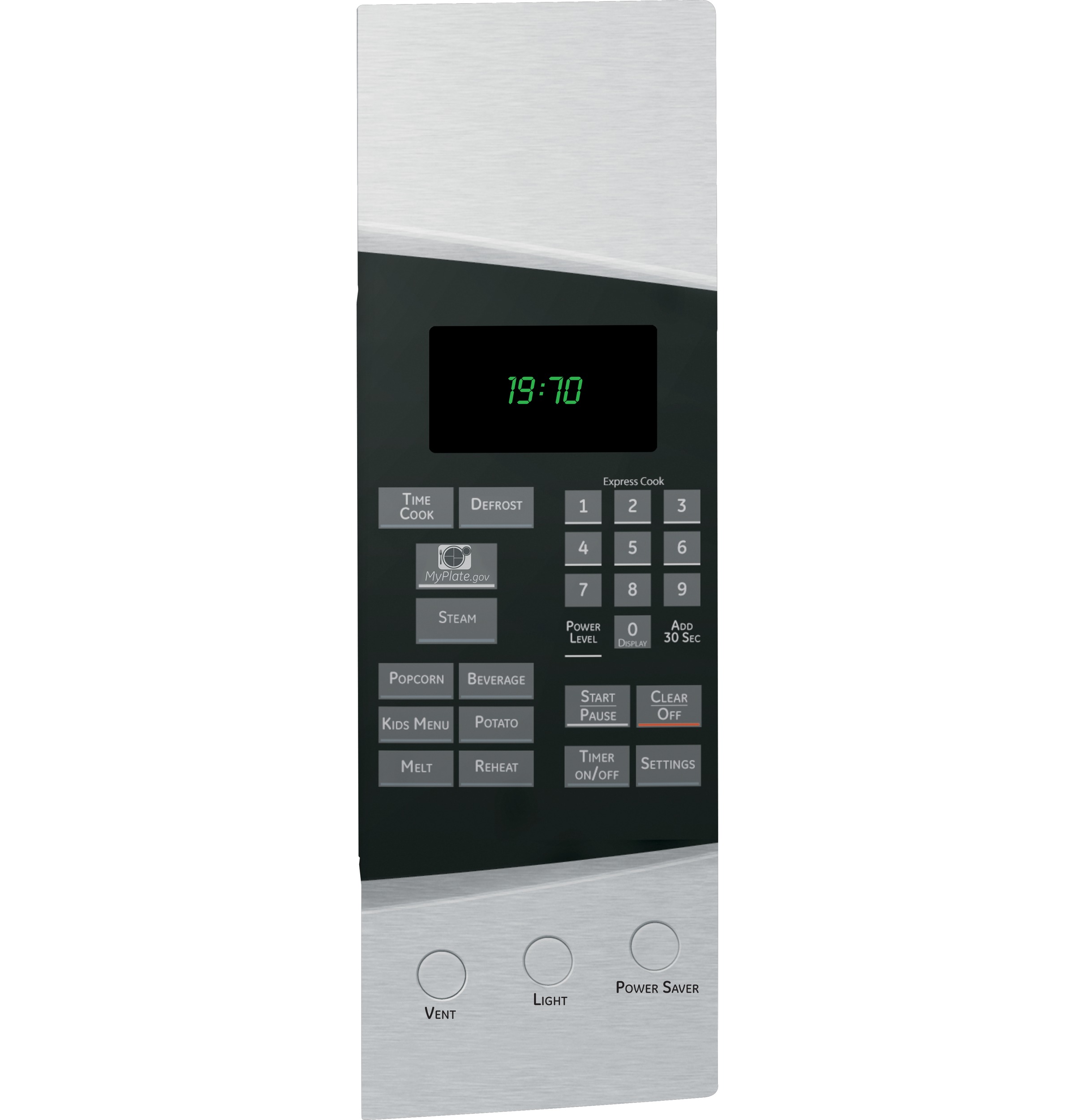 Spacemaker 1.9 Cu. Ft. Over-the-Range Microwave Oven with Recirculating Venting PNM1971SRSS