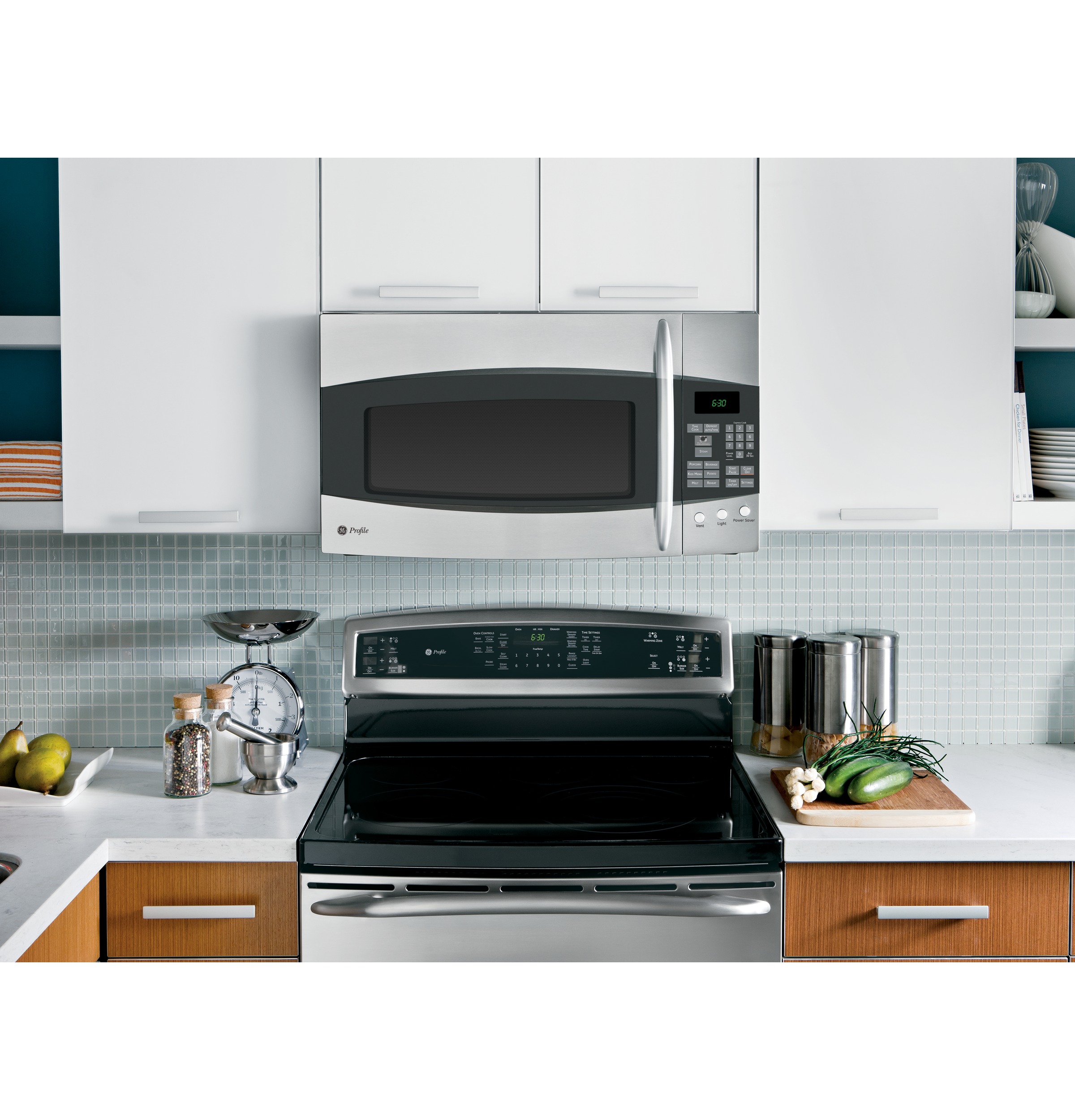 Spacemaker 1.9 Cu. Ft. Over-the-Range Microwave Oven with Recirculating Venting PNM1971SRSS