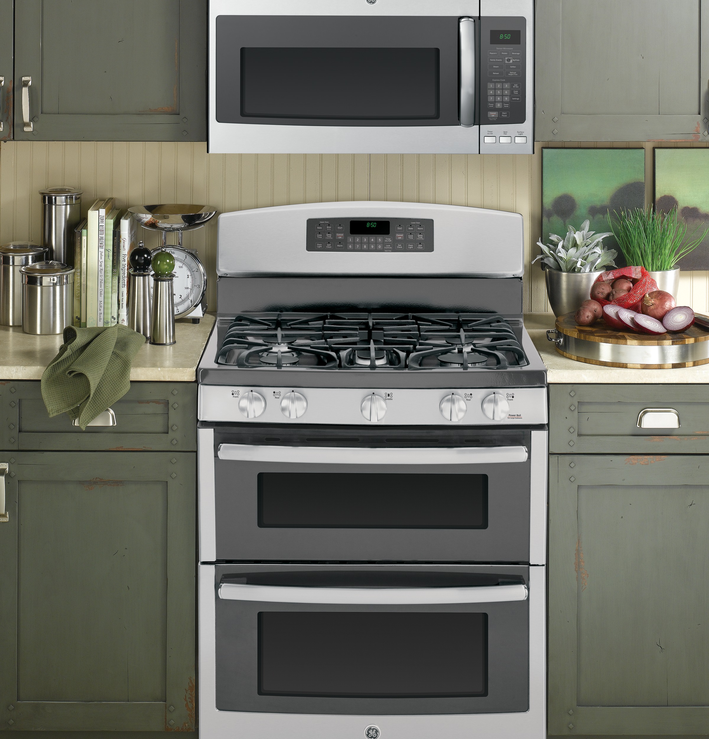 Series 1.9 Cu. Ft. Over-the-Range Microwave Oven with Recirculating Venting PNM9196SFSS