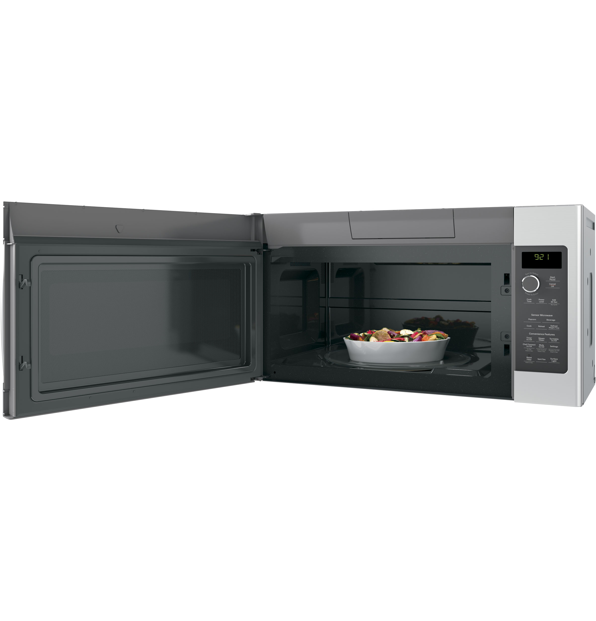 2.1 Cu. Ft. Over-the-Range Sensor Microwave Oven PNM9216SKSS