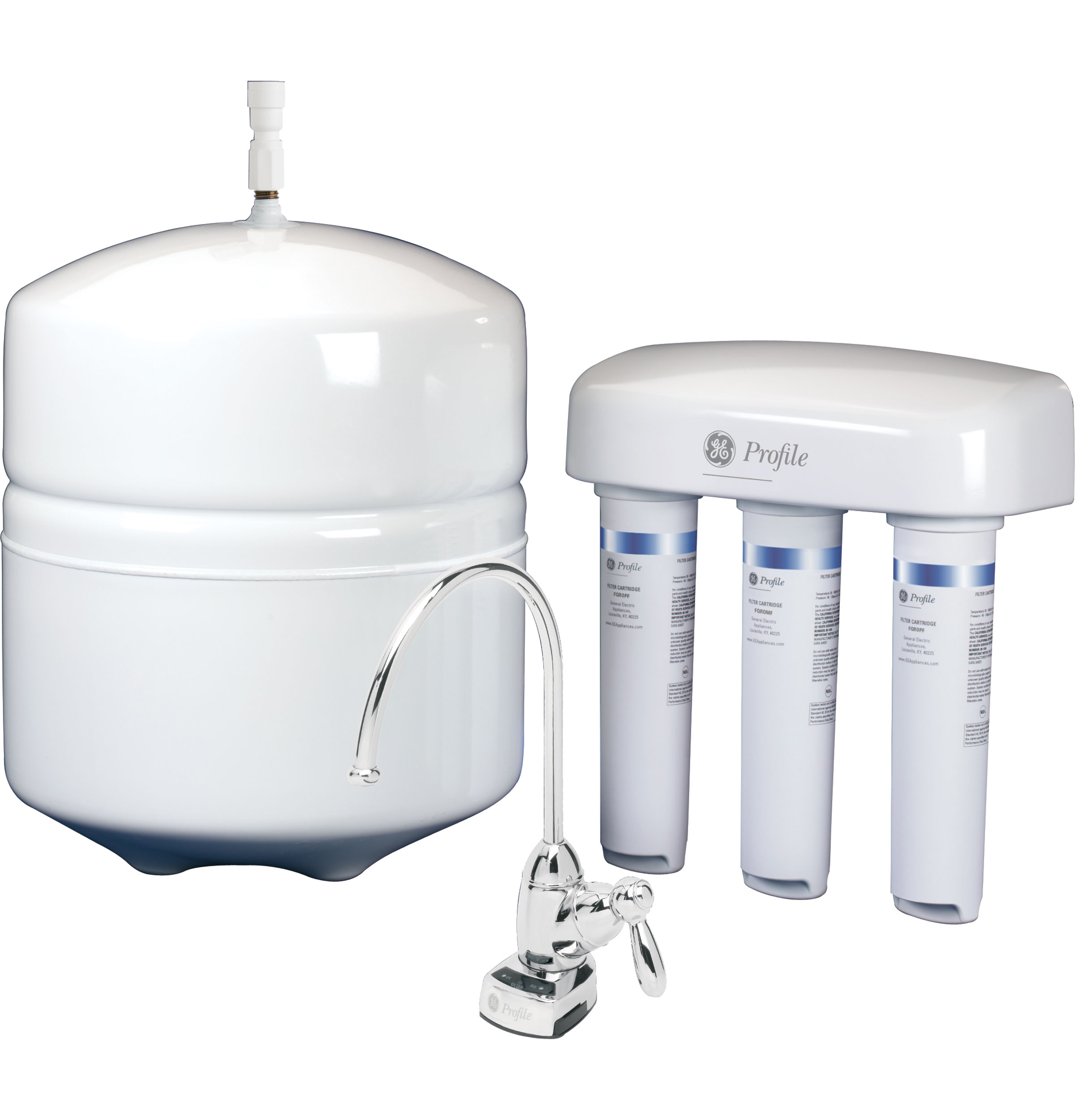 Reverse Osmosis Twist and Lock Filtration System PNRQ20FBL
