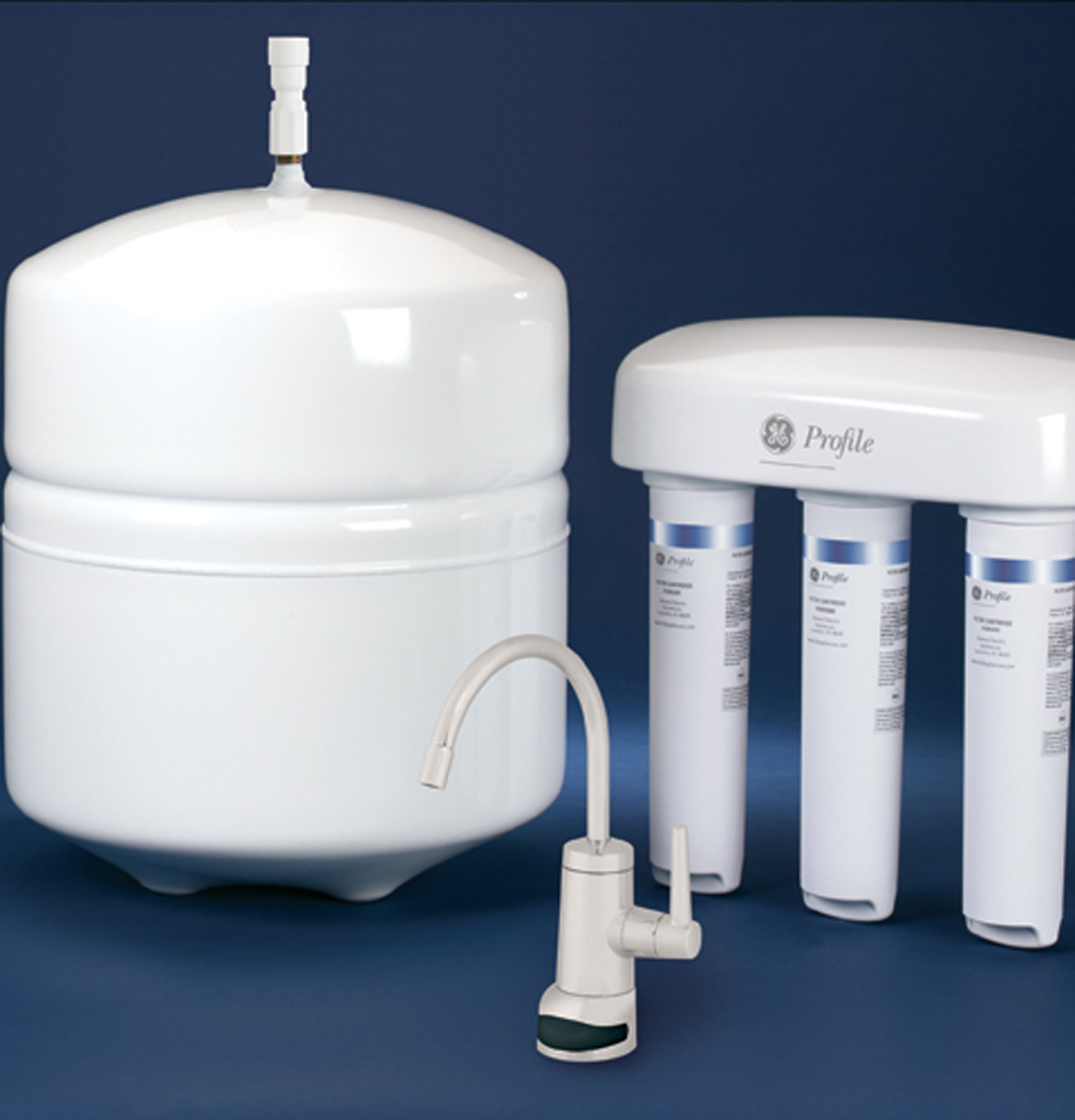 Reverse Osmosis Filtration System with Brushed Nickel Faucet PNRQ21RBN