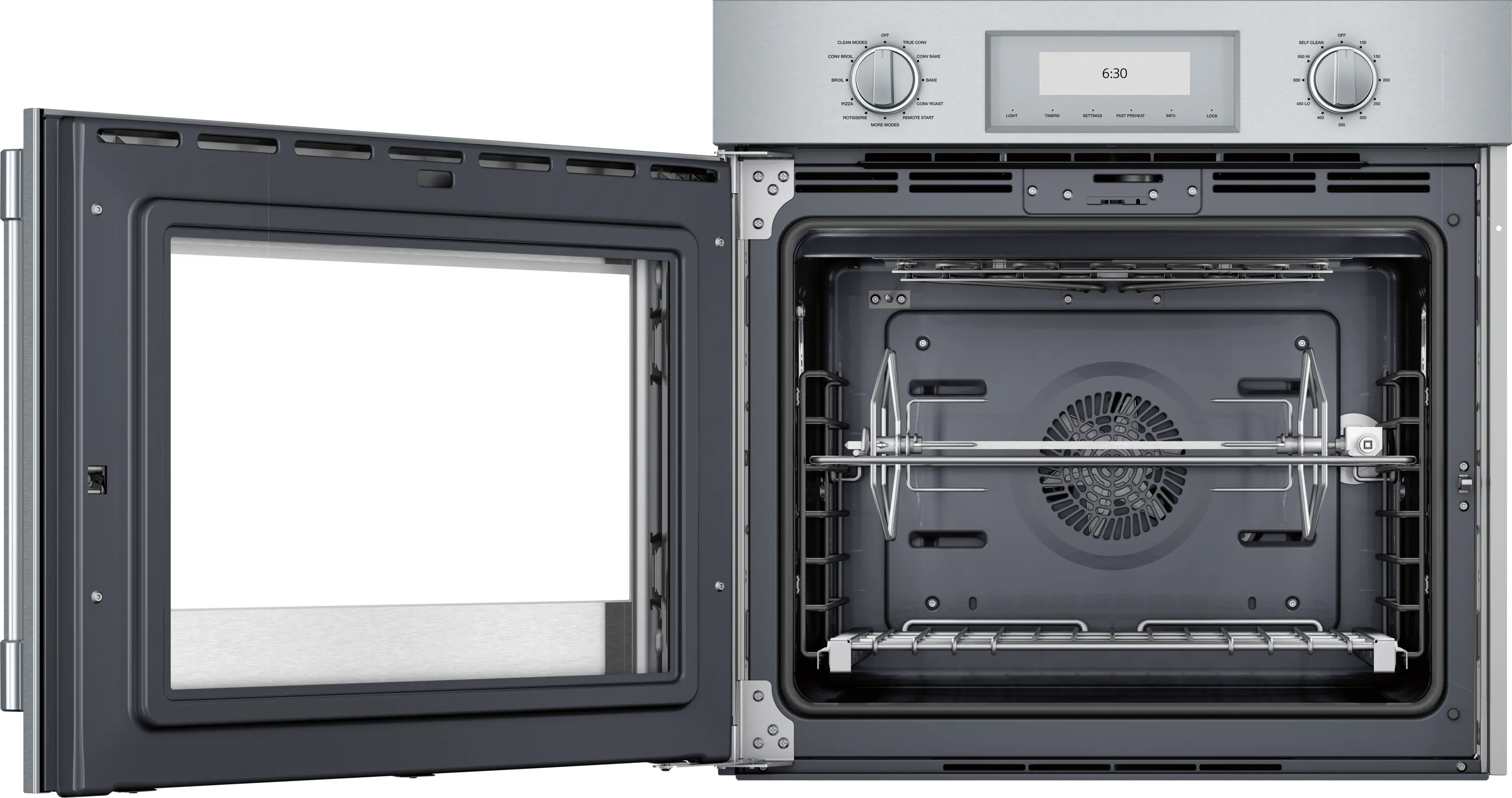 Professional Single Wall Oven 30'' Left Side Opening Door, POD301LW