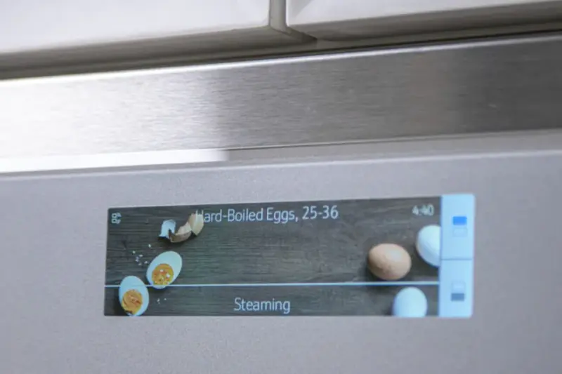 Steam Oven with 17 Heating Modes and Steam Auto Programs