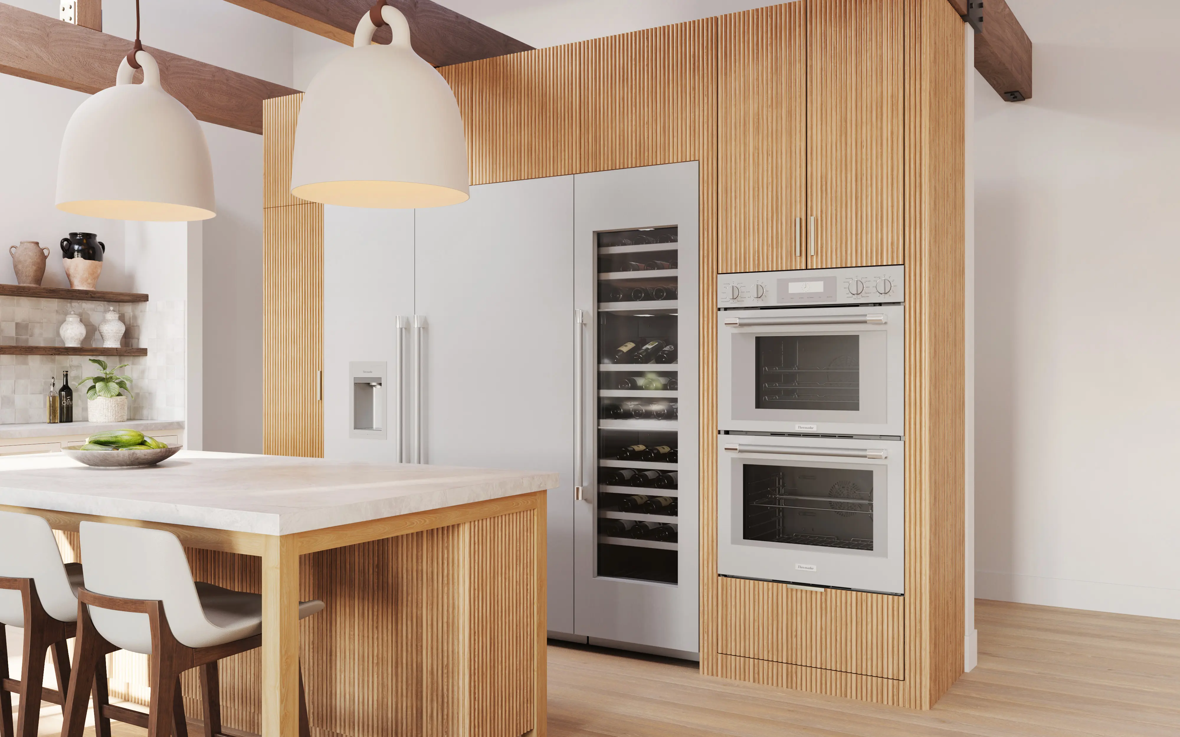 Professional Double Steam Wall Oven 30'' PODS302B