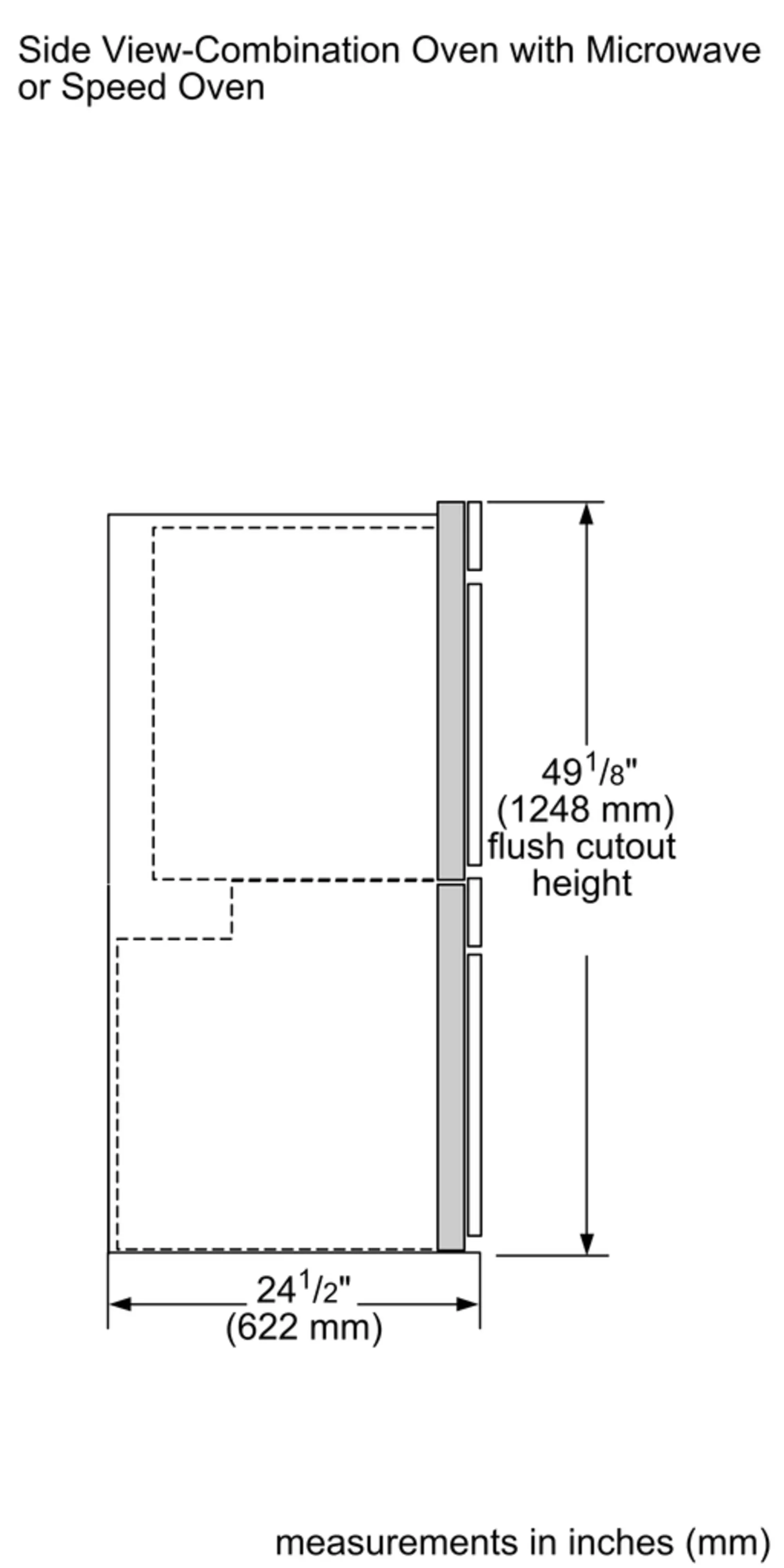 Professional Combination Wall Oven 30'' POM301W