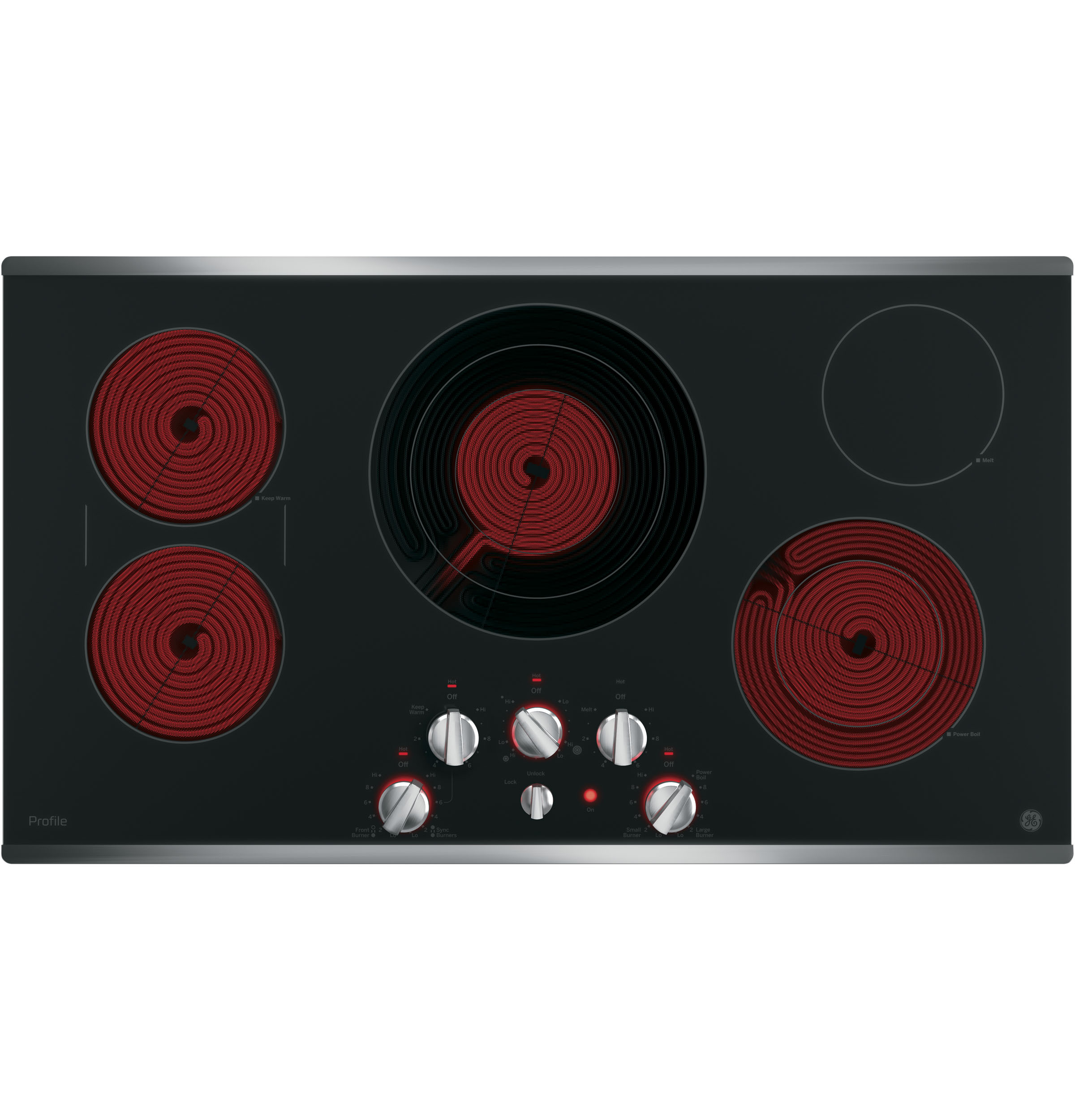 36" Built-In Knob Control Cooktop PP7036SJSS