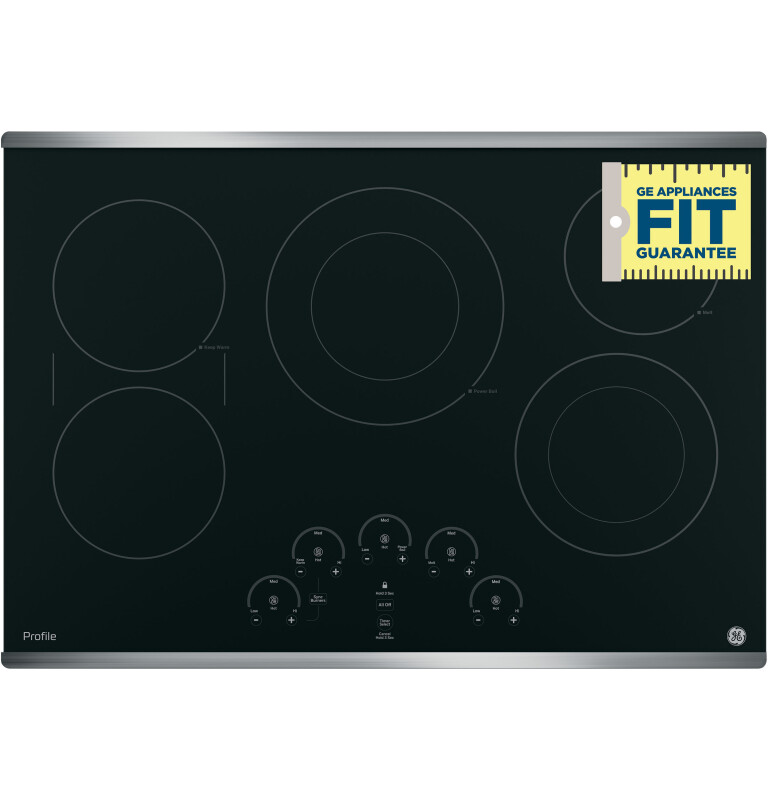 30" Built-In Touch Control Electric Cooktop PP9030SJSS