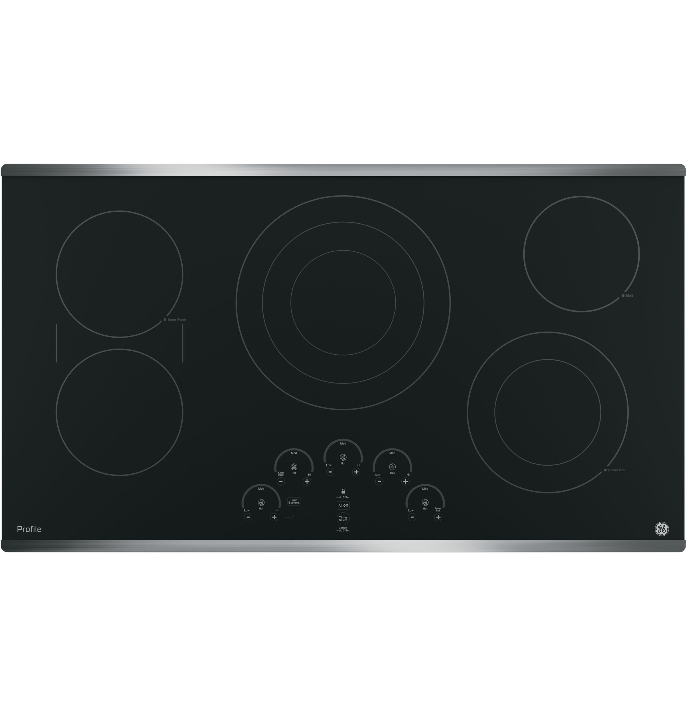 36" Built-In Touch Control Cooktop PP9036SJSS