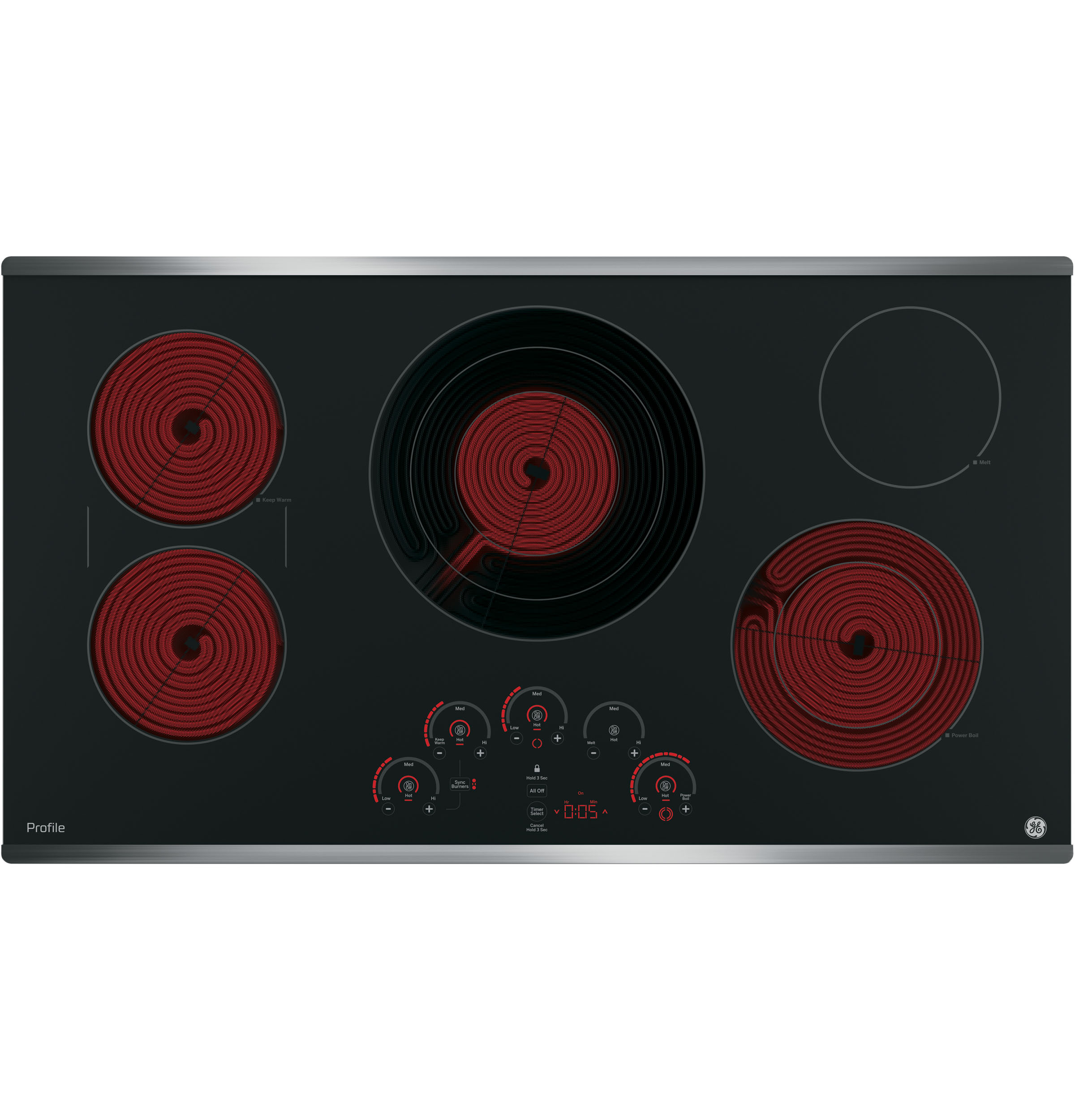36" Built-In Touch Control Cooktop PP9036SJSS