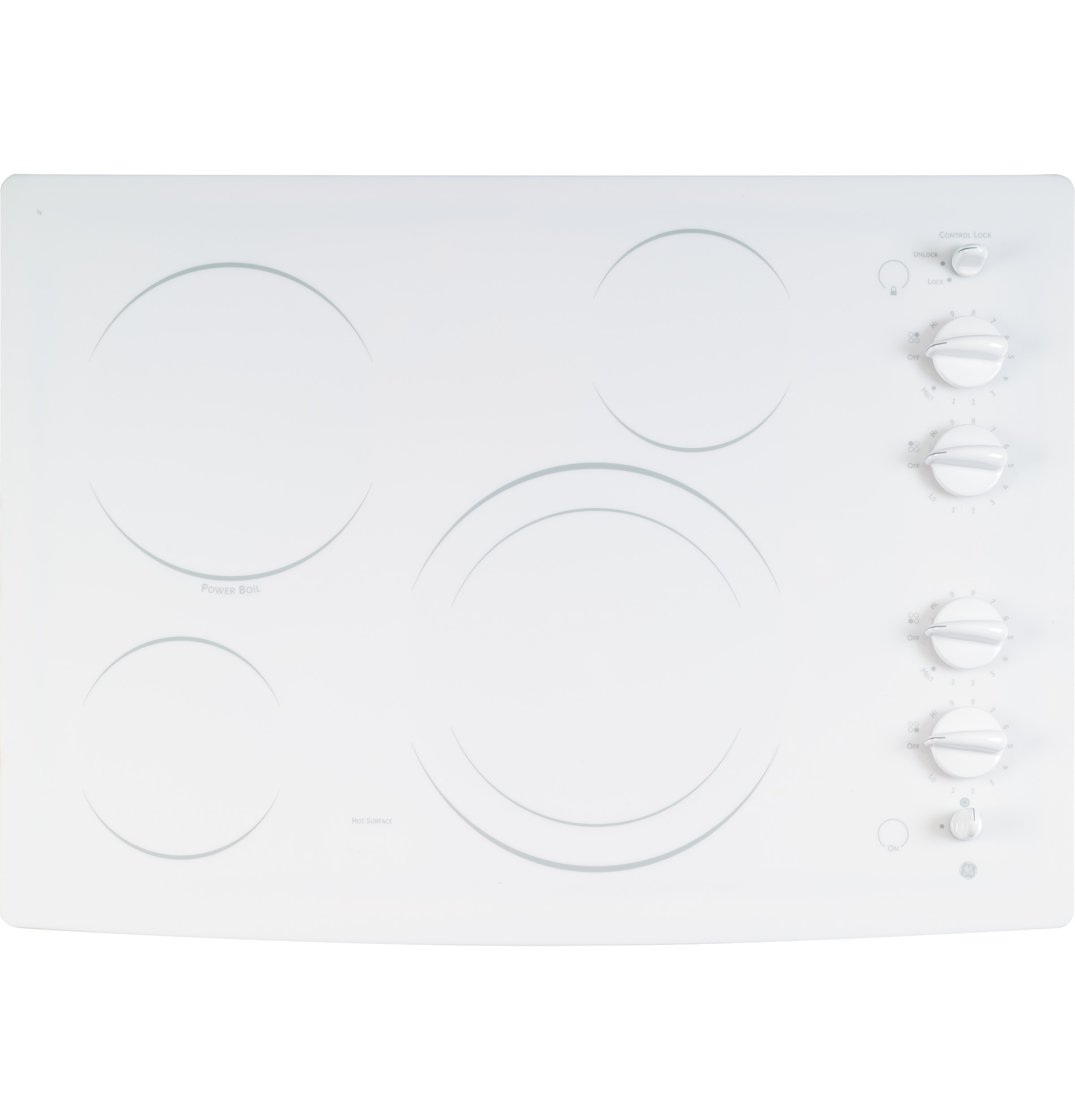 Series 30" Built-In Electric Cooktop PP912TMWW