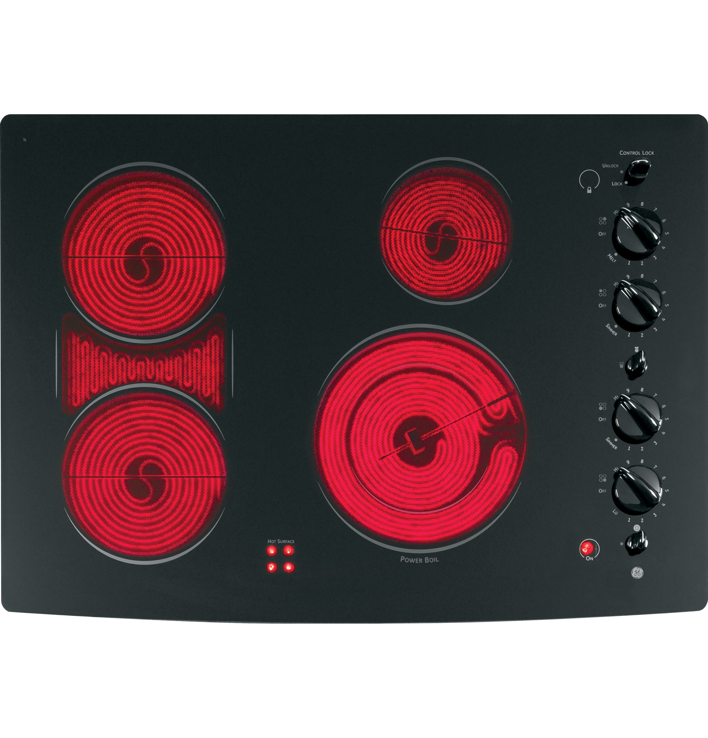 Series 30" Built-In Electric Cooktop PP932BMBB