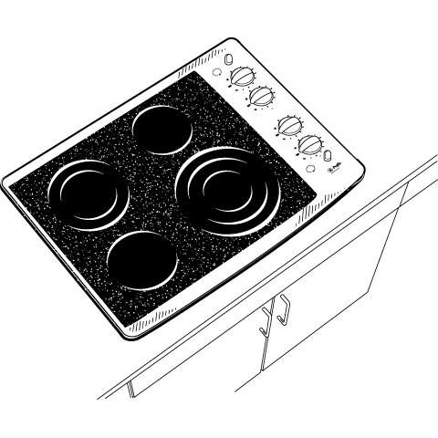 30" Built-In CleanDesign Electric Cooktop PP942SMSS