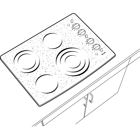 30" Built-In CleanDesign Electric Cooktop PP942TMWW