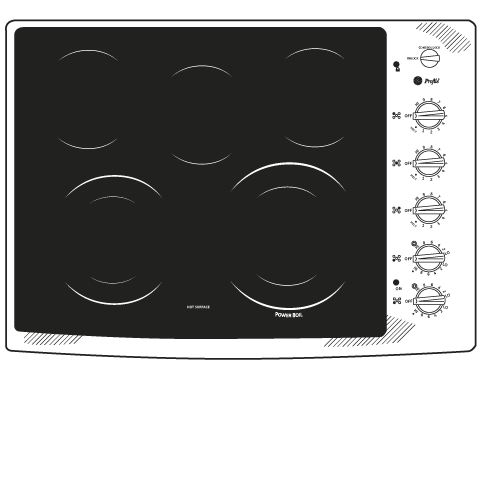Series 30" Built-In Electric Cooktop view 3